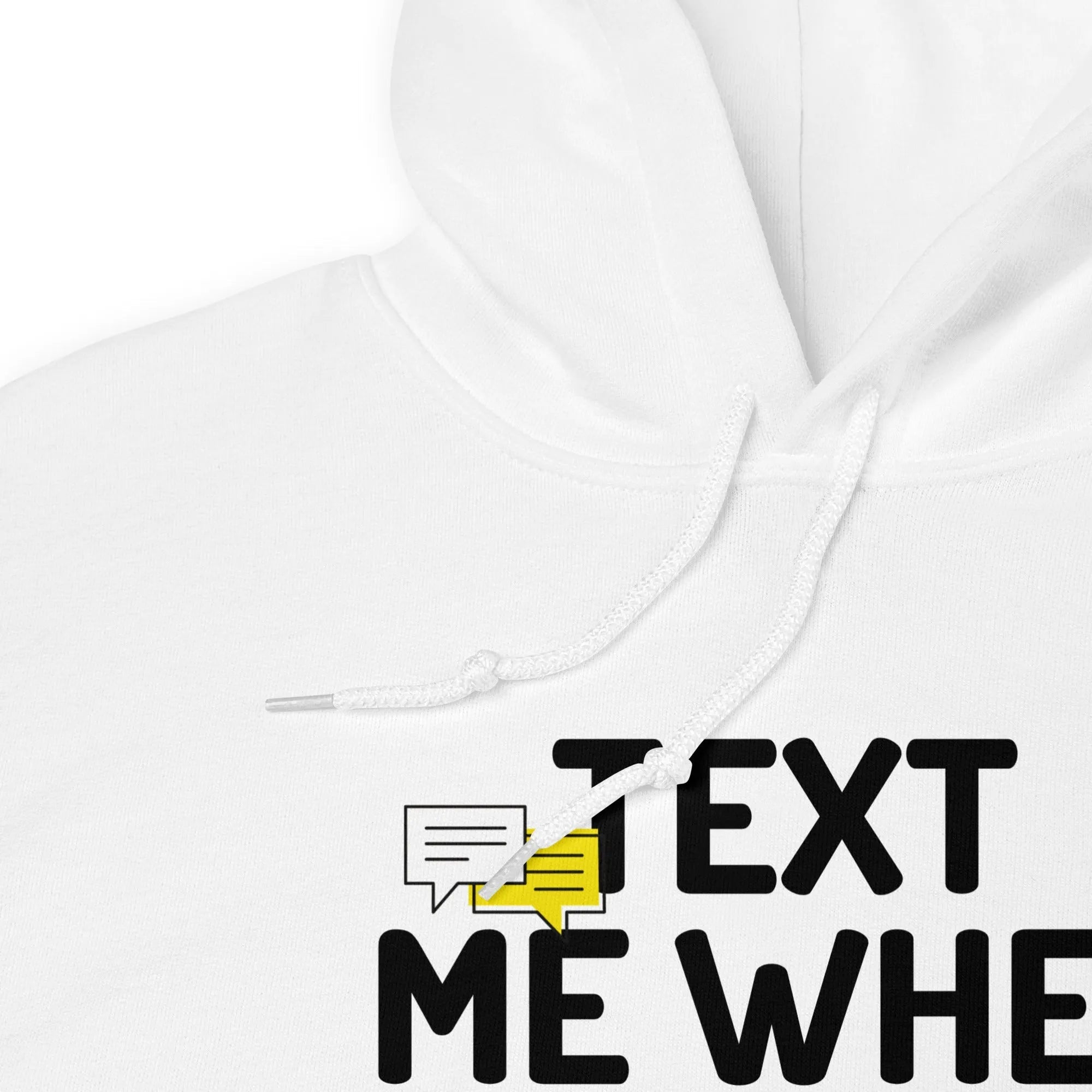 Text Me When You Get Sober Unisex Hoodie - Soft Cotton Pullover Sweatshirt for Men & Women - Perfect for Casual Wear, Street Style and Everyday Comfort