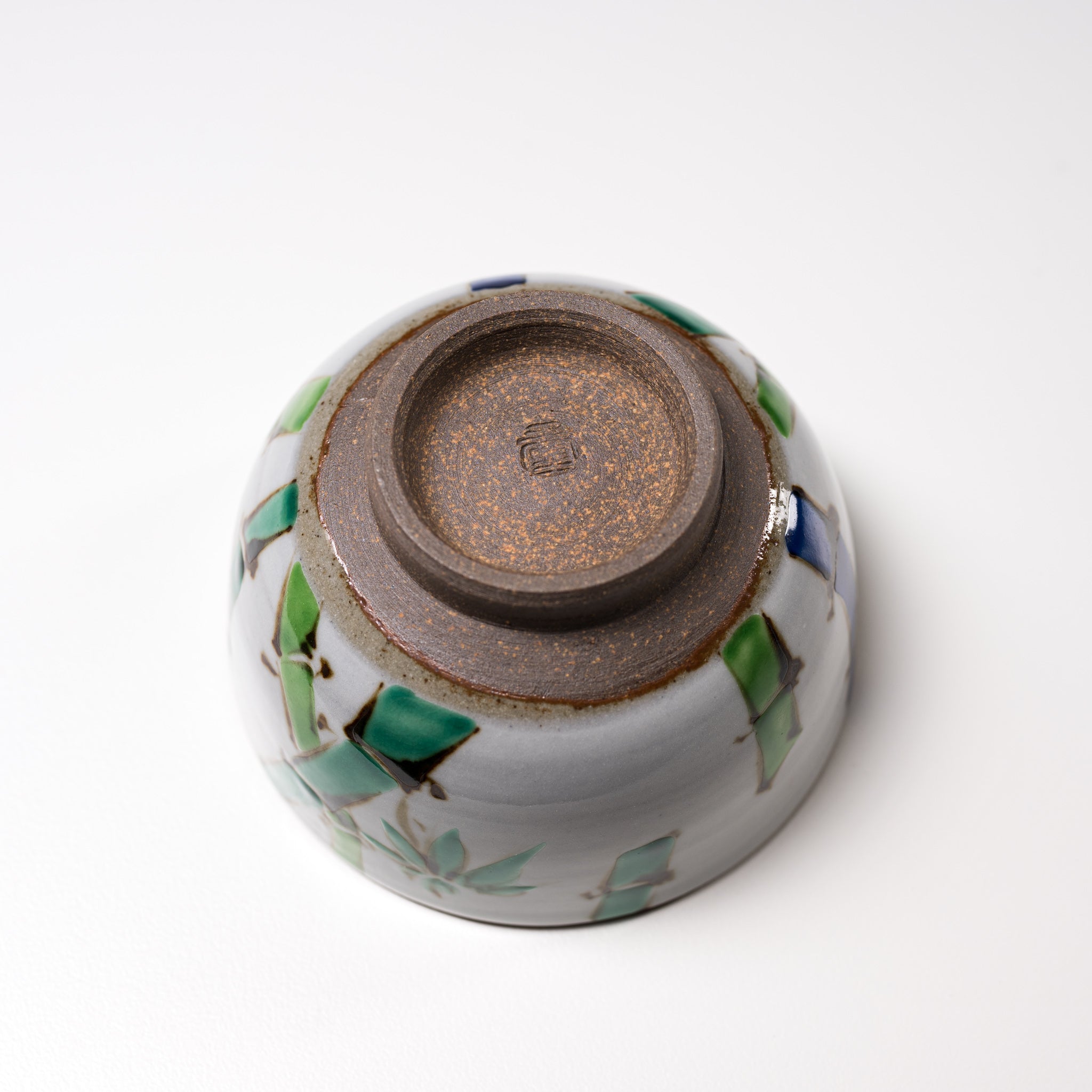 Handmade Kyoto Kiyomizu Ware Kumidashi Tea Cup - Traditional Japanese Bamboo Tea Cup for Matcha, Sencha & Green Tea Ceremony