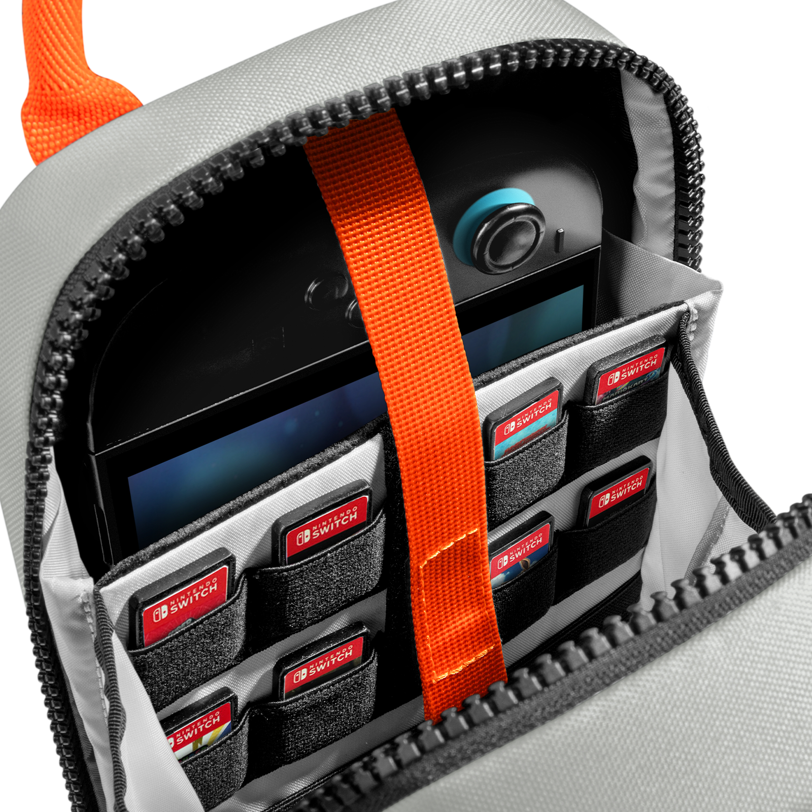 GameOn G49 Nintendo Switch 2 Sling Bag - Compact & Water-Resistant Carrying Case for Switch Console & Accessories - Perfect for Travel, Commuting & Gaming On-The-Go