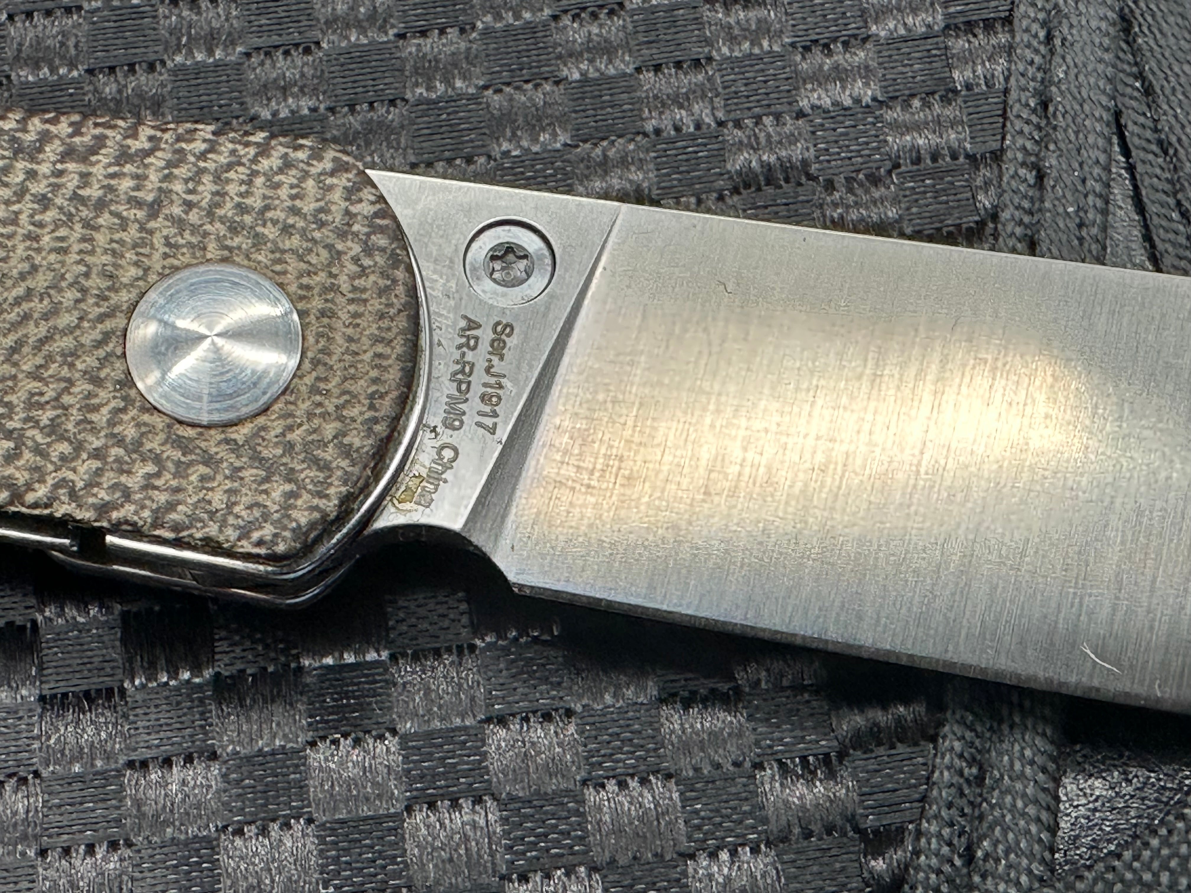 CJRB Ria Liner Lock Folding Knife - 2.95