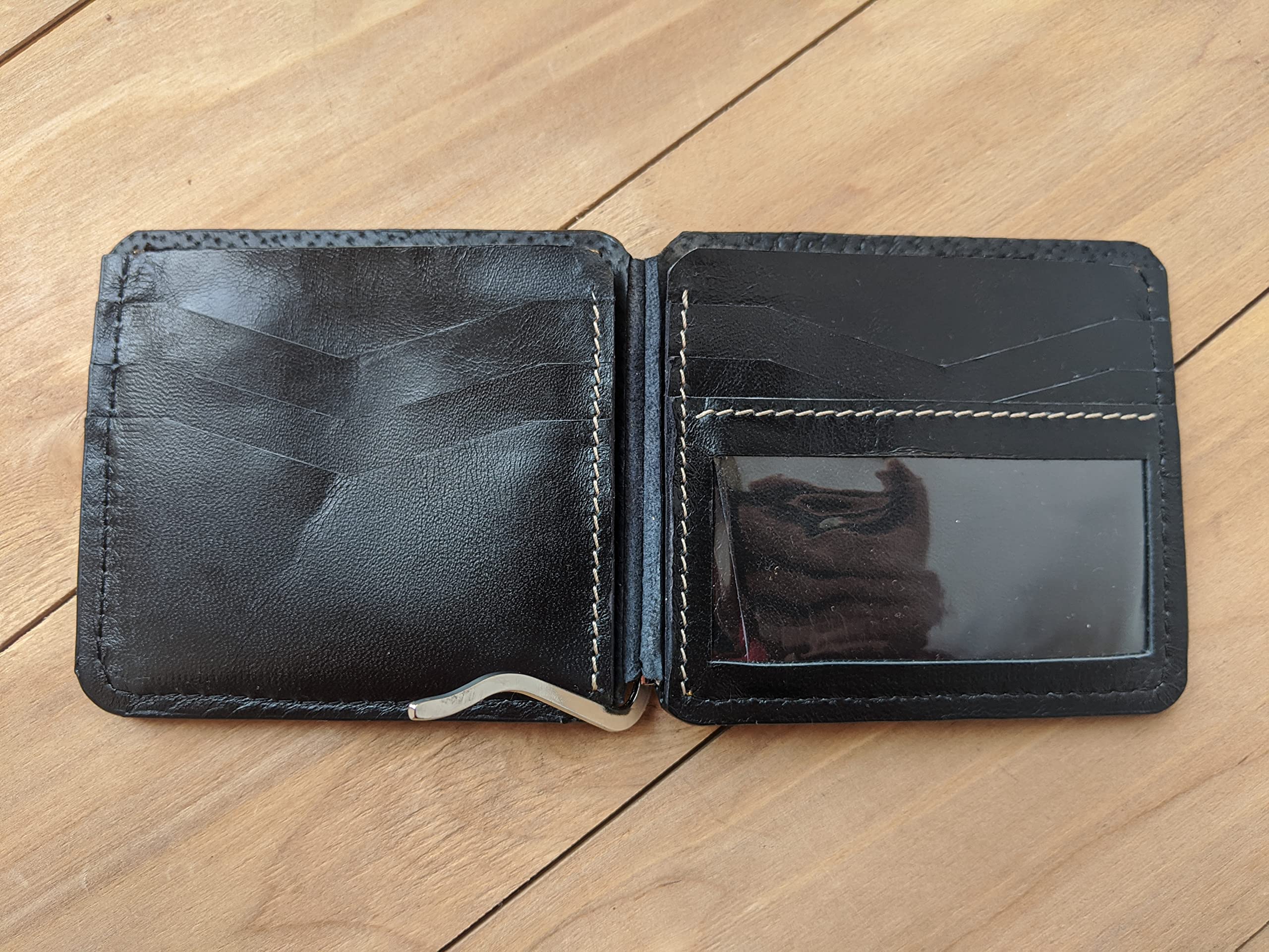 Viking Warrior 3D Genuine Leather Wallet for Men - Handmade Carved Money Clip with Norse Axes, Odin, Runes & Crow Design - Custom Personalized Airbrush Art Tooled Skeleton Skull Wallet - Perfect for Viking Lovers, Collectors & Unique Gift Ideas