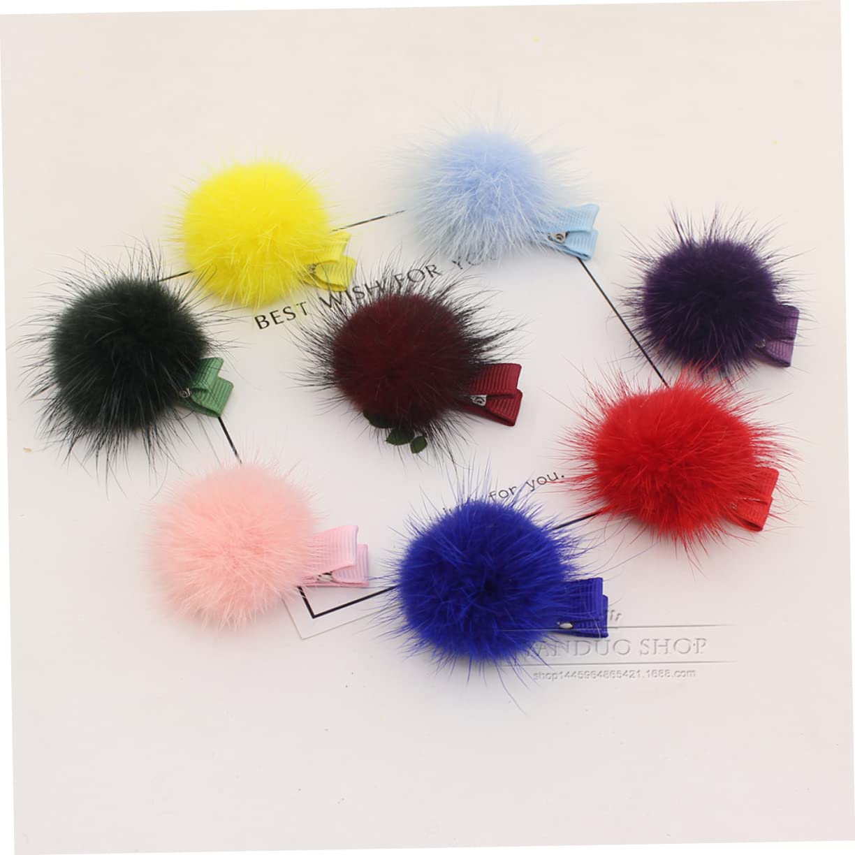 12pcs Cute Barrettes Hair Clips for Girls - Teen Hair Accessories with Venonat Design, Hairpins & Hair Ropes - Perfect for School, Parties & Everyday Styling