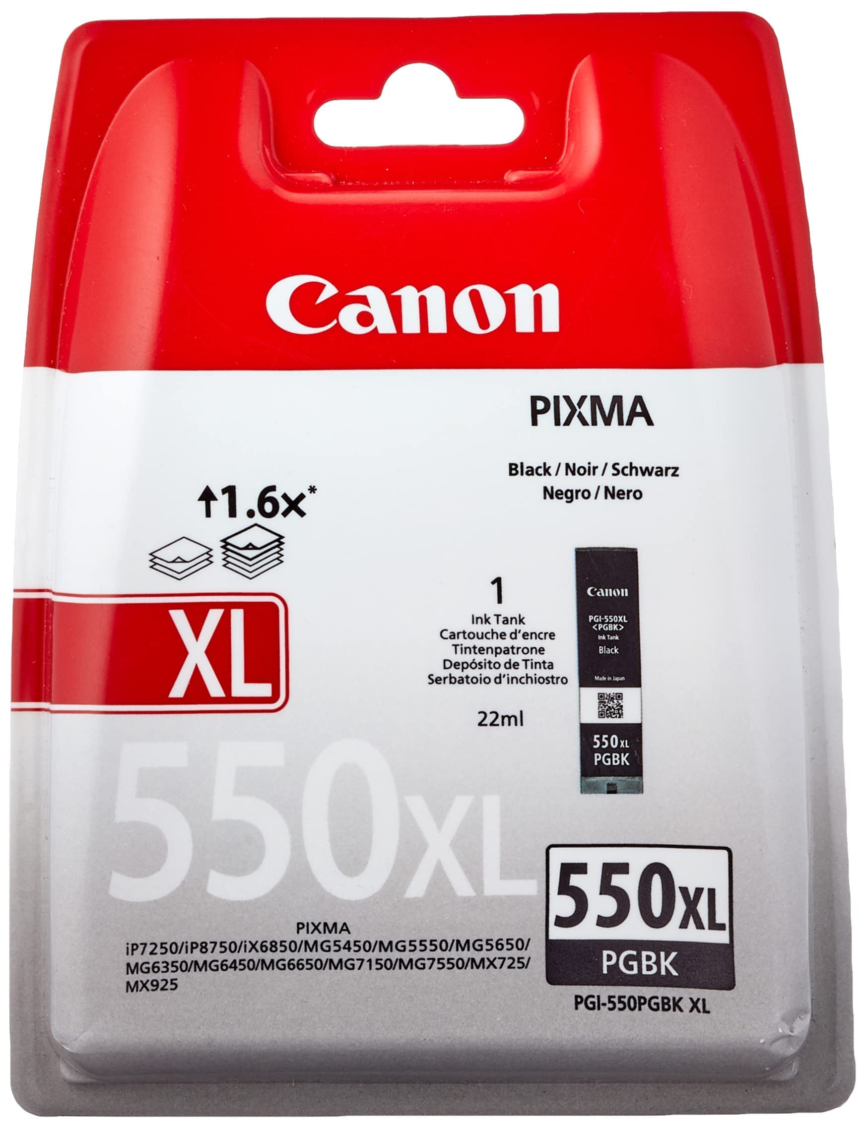 Original Canon CAN22341 Inkjet Cartridge - High-Quality Black Ink Replacement for Canon Printers | Perfect for Home, Office & School Printing Needs