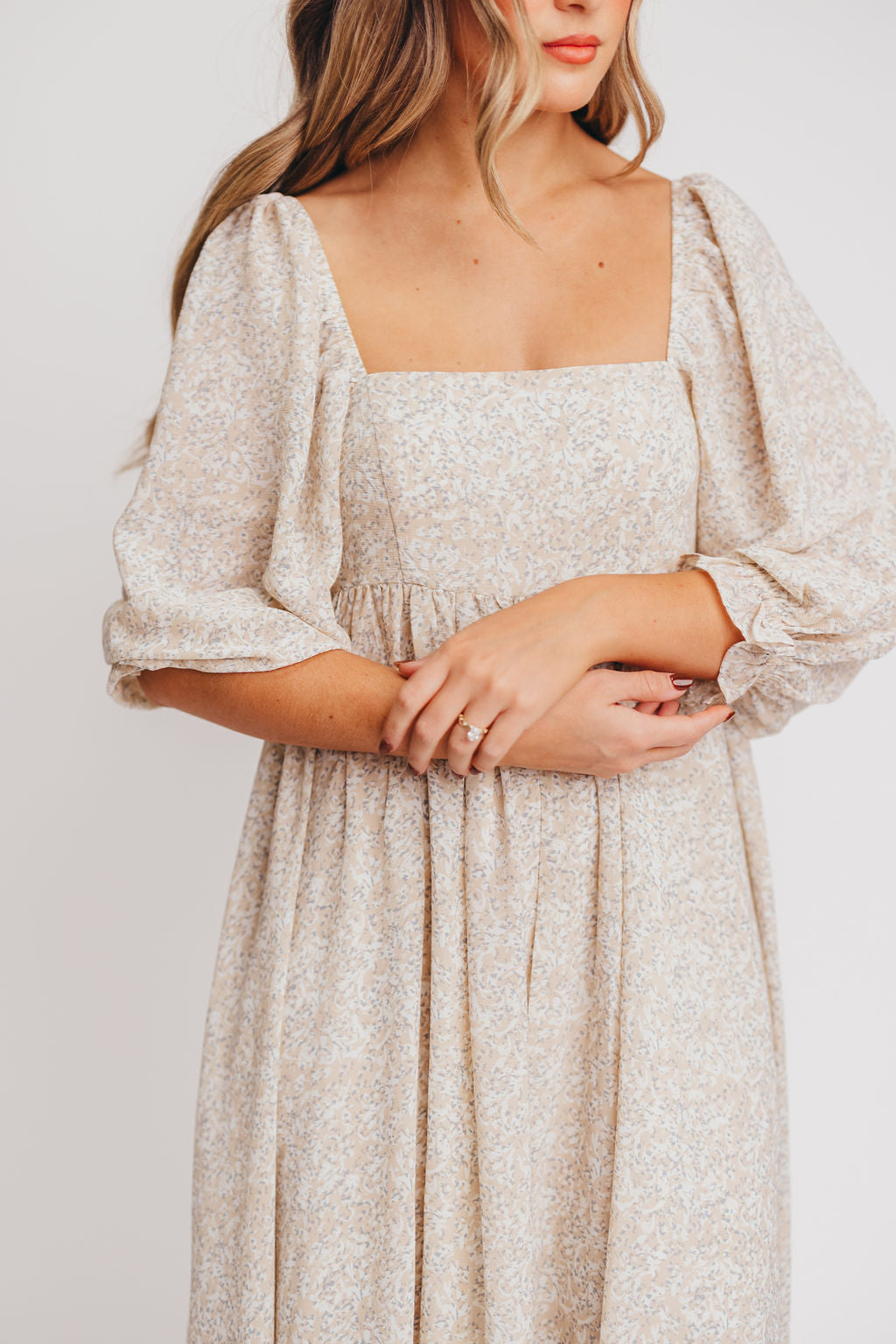 Elegant Mona 'Love Story' Maxi Dress - Bump Friendly & Inclusive Sizing (S-3XL) | Perfect for Maternity, Weddings & Special Occasions