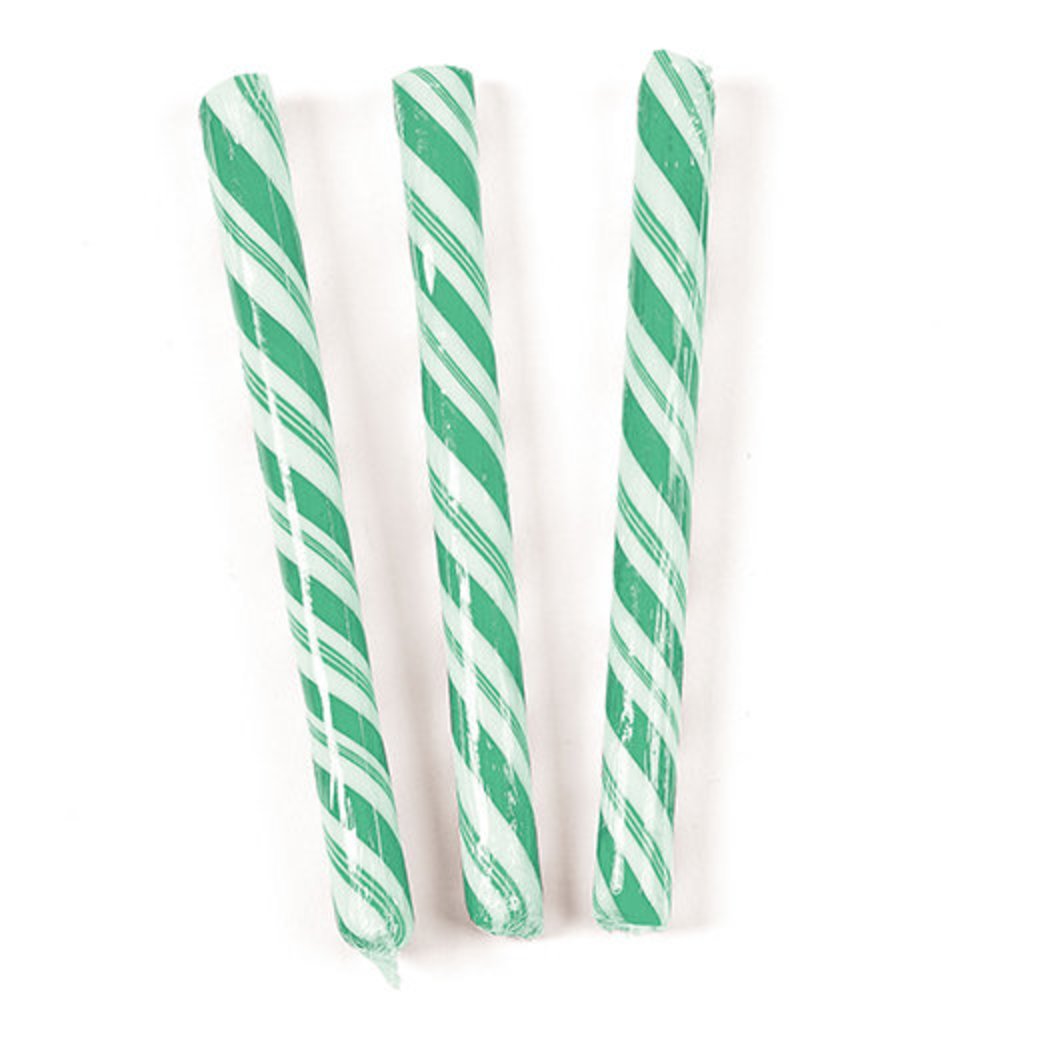 Green Candy Sticks - 80 Count Bulk Pack | Sweet Treats for Parties, Holidays & Gifts | Perfect for Candy Buffets, Birthday Favors & Office Snacks