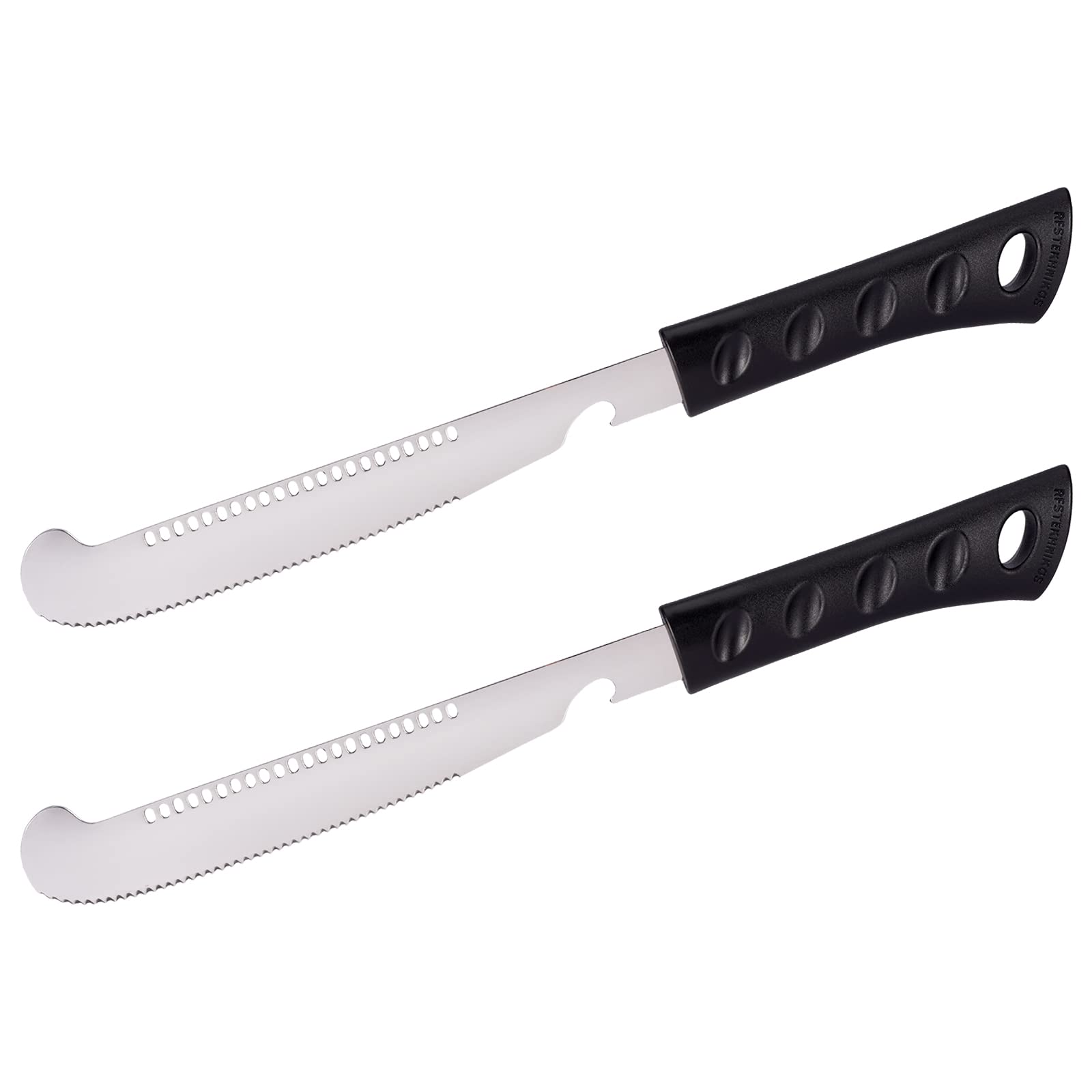 4-in-1 Multi-Function Kitchen Knife - Perfect for Spreading Peanut Butter, Butter & Jam | Easy Jar Scraping, Stirring & Cleaning | Bottle & Can Opener | Ideal for Camping, Picnics & Home Cooking