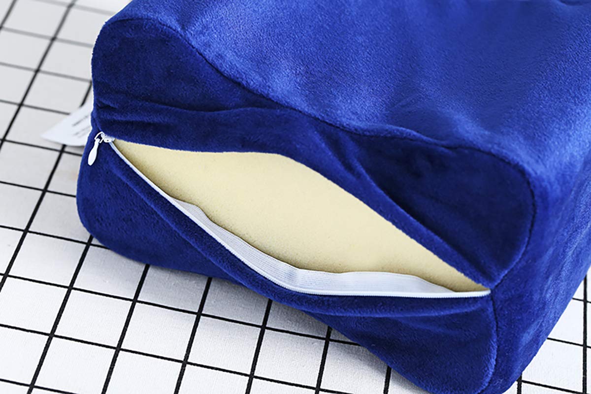 Orthopedic Leg Pillow for Knee & Hip Pain Relief - Memory Foam Support for Side Sleepers, Back Pain & Pregnancy Comfort - Perfect for Bed, Couch & Post-Surgery Recovery