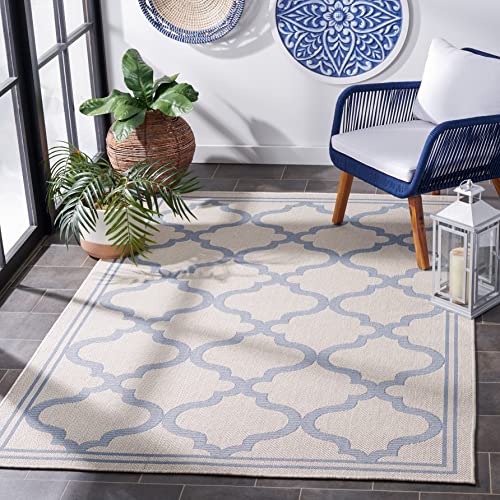 Ivory/Blue