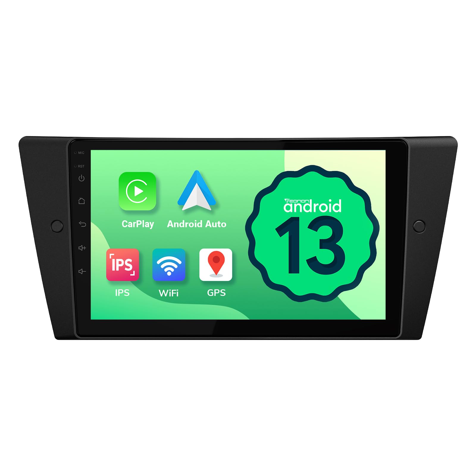 Eonon Android 13 Car Stereo for BMW 3 Series E90/E91/E92/E93 2005-2013 (328i 335i 325i) & M3 2007-2012 - 9