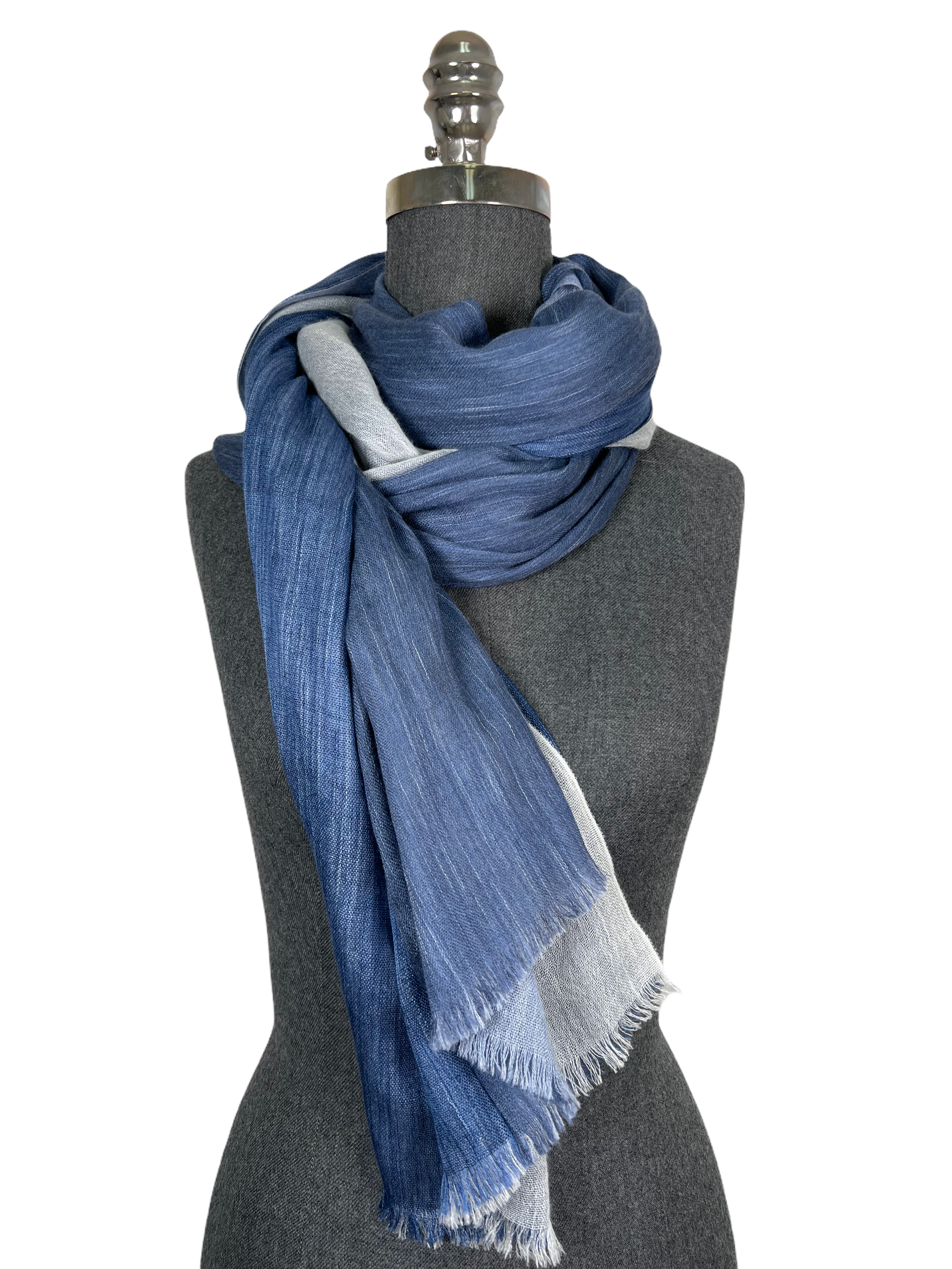 Loro Piana Aylit 100% Pure Cashmere & Silk Gauze Stole Scarf - Luxury Lightweight Wrap for Women - Perfect for Travel, Weddings & Evening Events