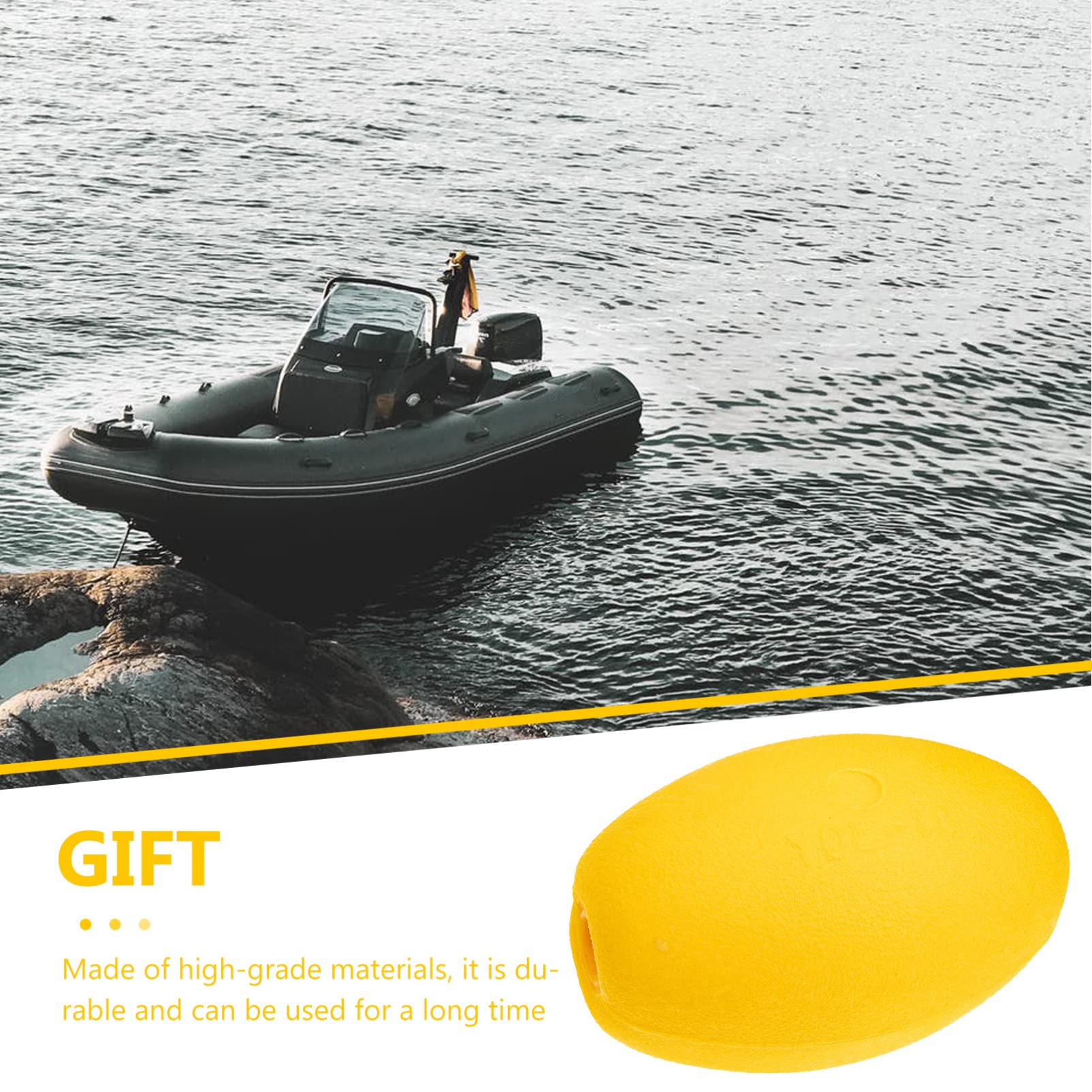 INOOMP Inflatable Boat Buoys - Heavy Duty Safety Floats for Deep Water Fishing, Dock Markers & Swimming Lanes | Durable Floating Buoys for Crabbing, Anchoring & Pool Use | Water Sports & Marine Safety Accessories