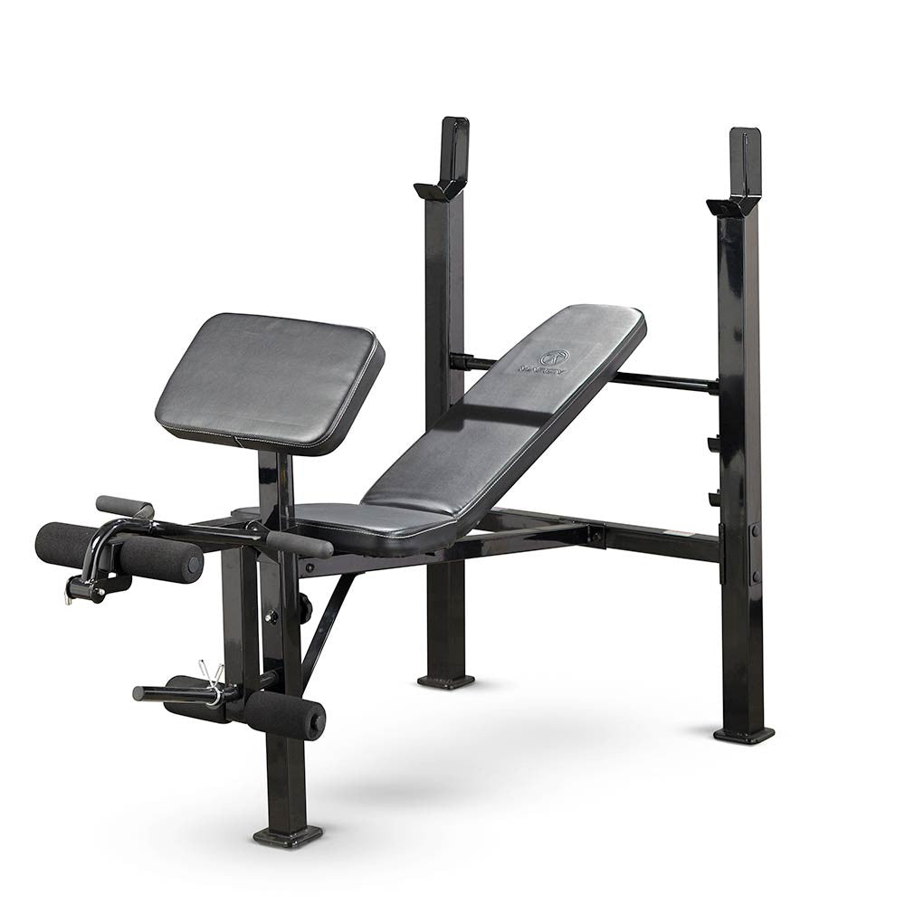 Marcy Standard Weight Bench MWB 479 - Adjustable Home Gym Workout Bench for Strength Training | Perfect for Home Gym, Bodybuilding & Fitness Exercises