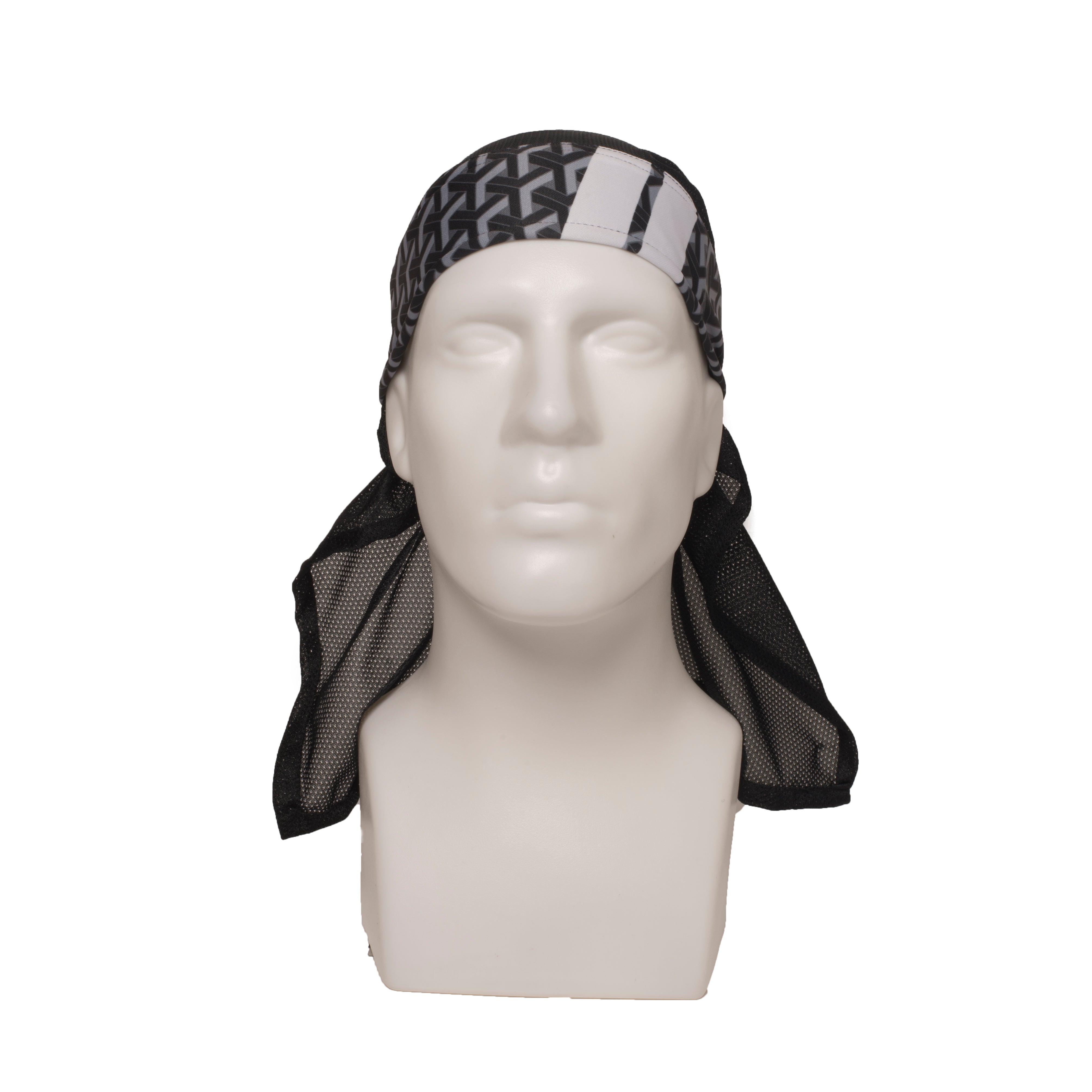 MR. H Stahk Charcoal Headwrap - Stylish & Breathable Headband for Men & Women - Perfect for Workouts, Running, Yoga & Outdoor Activities