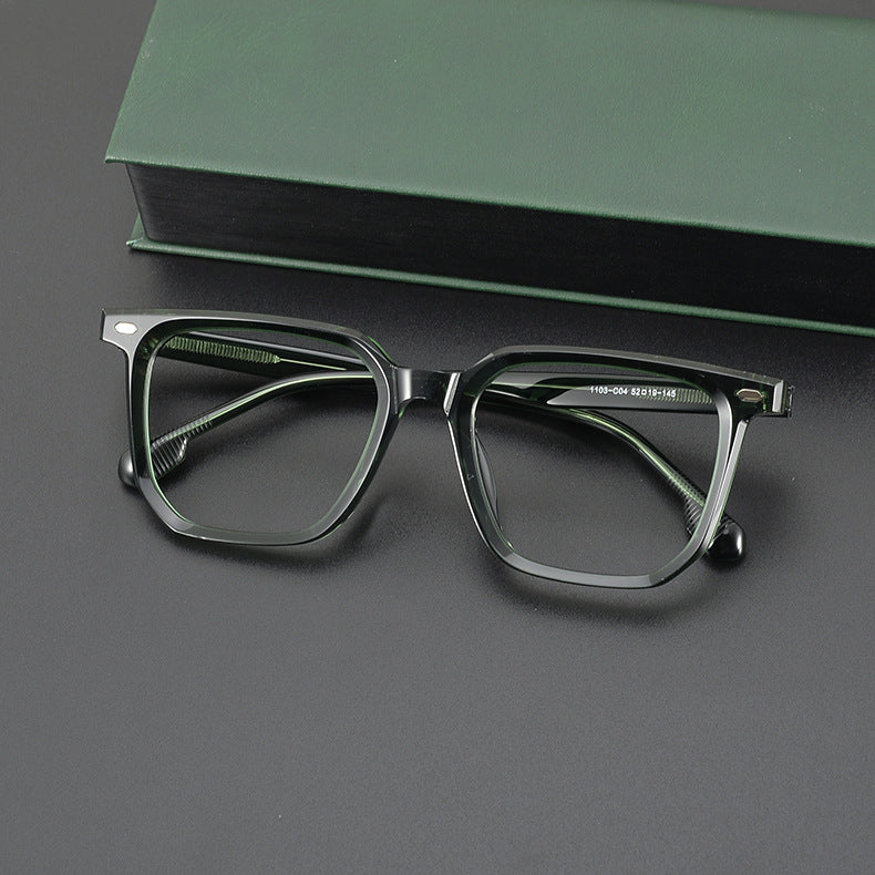 Stylish Acetate Square Glasses Frames SC1103 - Lightweight & Durable Eyewear for Men & Women - Perfect for Reading, Working & Fashion Accessories