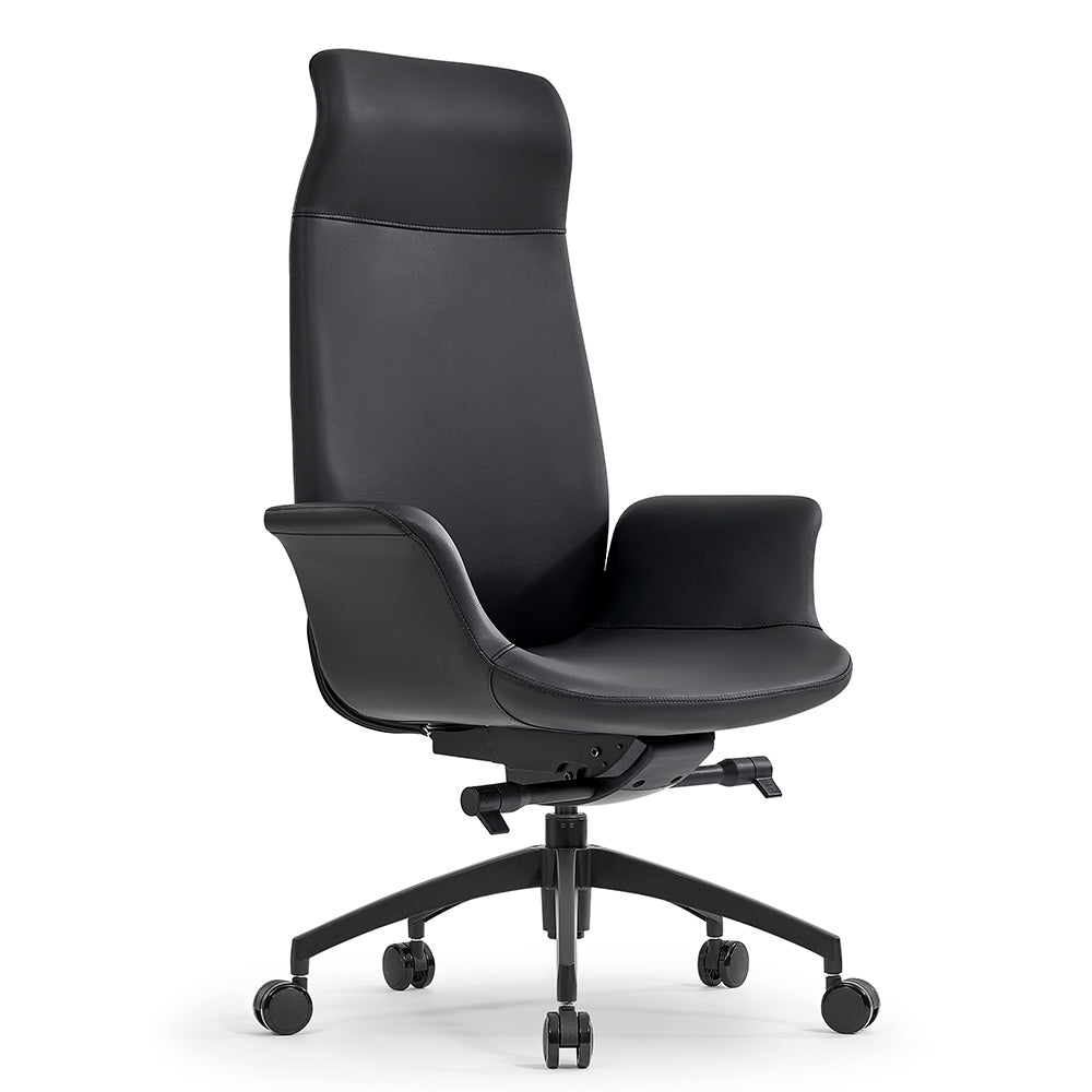ARKIN High Back Ergonomic Office Chair - Adjustable Lumbar Support & Headrest, Black - Perfect for Home Office, Gaming & Workspace Comfort