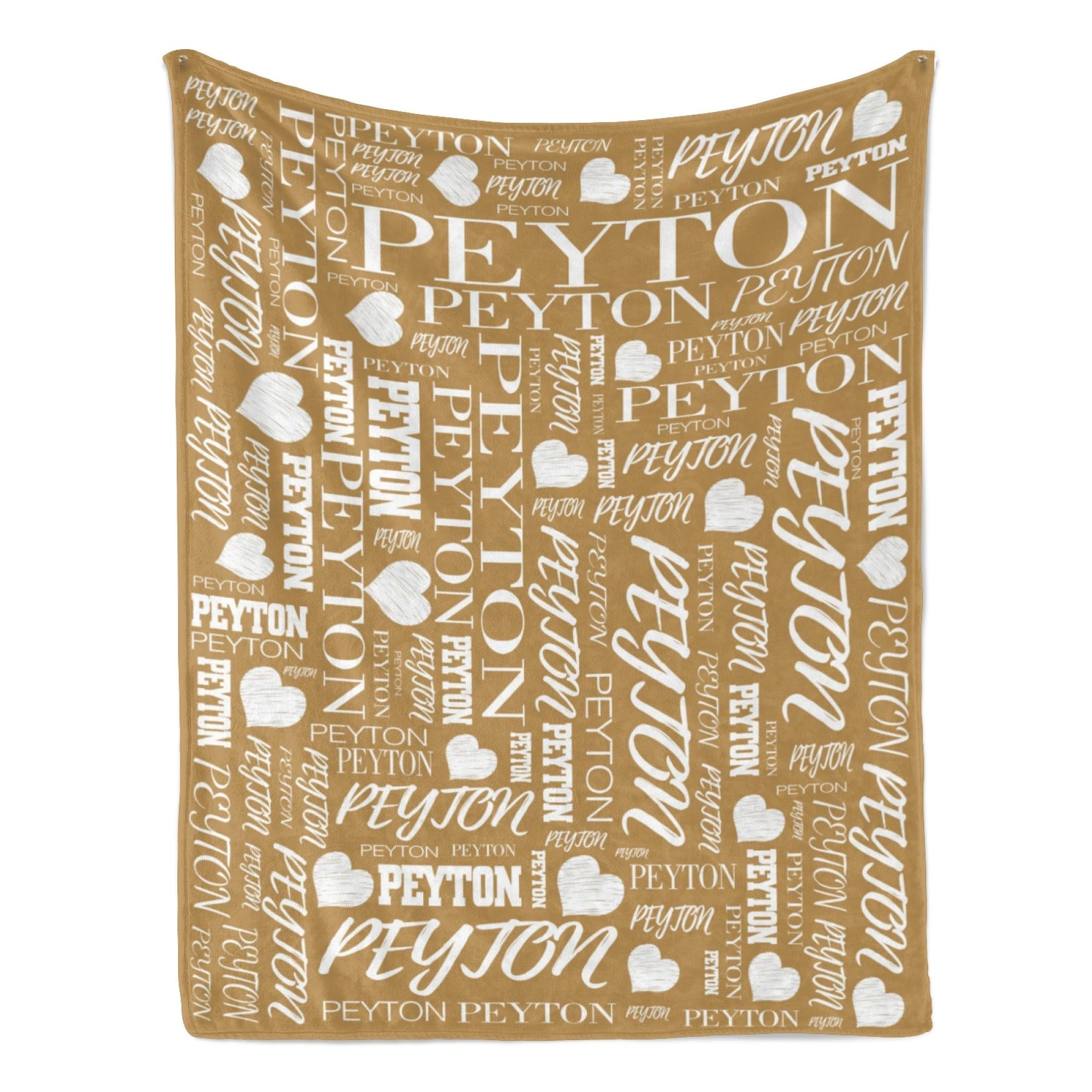 Personalized Name Blanket - Custom Throw Blanket for Girls, Boys & Adults - 30