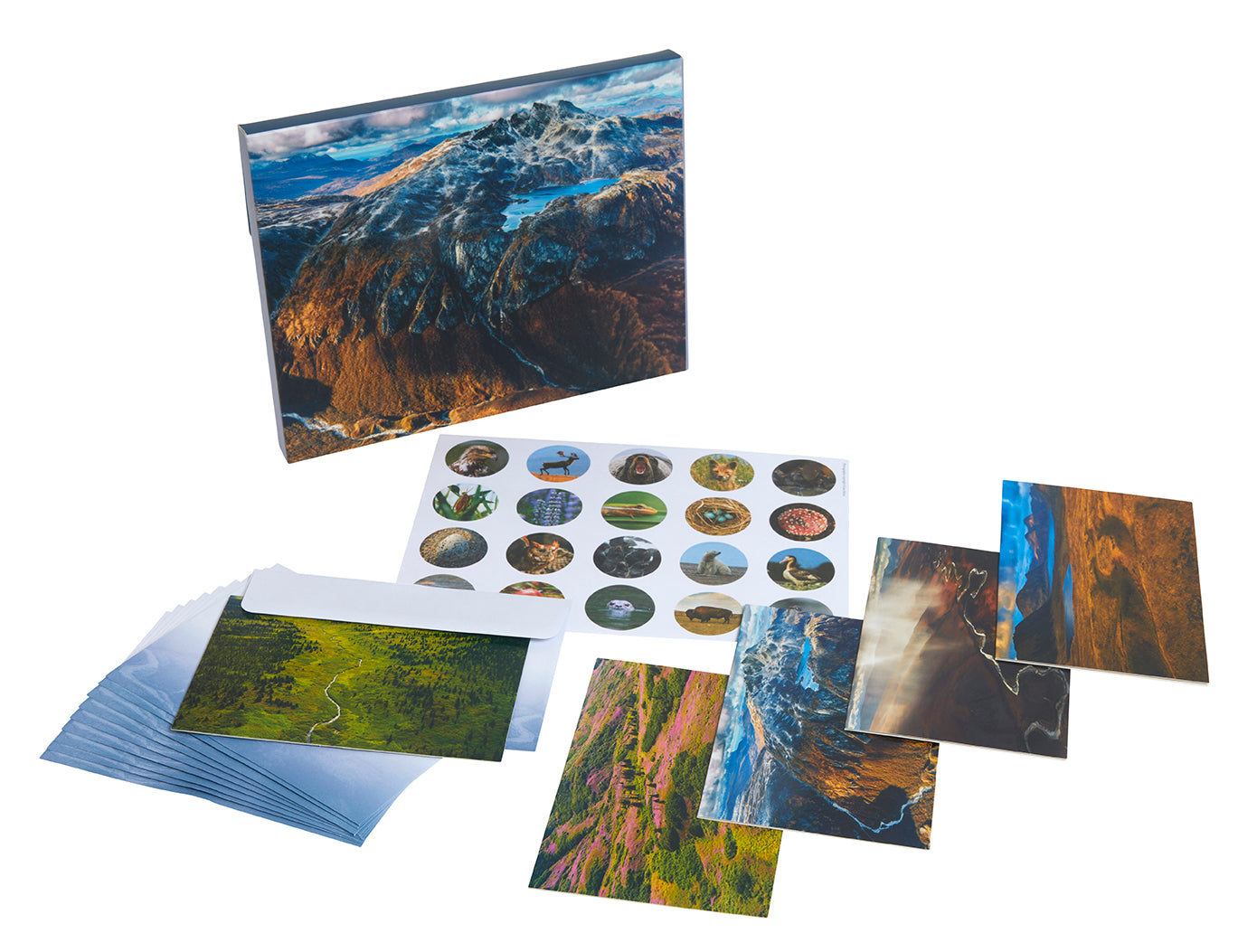 Refuge Card Portfolio Set - 20 Inspirational Greeting Cards for Encouragement & Support | Perfect for Birthdays, Sympathy, Get Well & Thank You Gifts