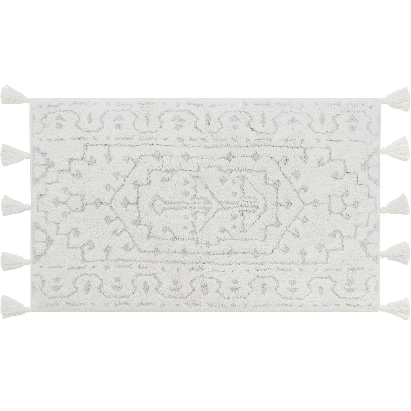 Soft Plush Bath Mat for Bathroom - Non-Slip Absorbent Memory Foam Floor Rug - Cozy Home Decor for Shower, Tub & Vanity Area (Arden Collection)