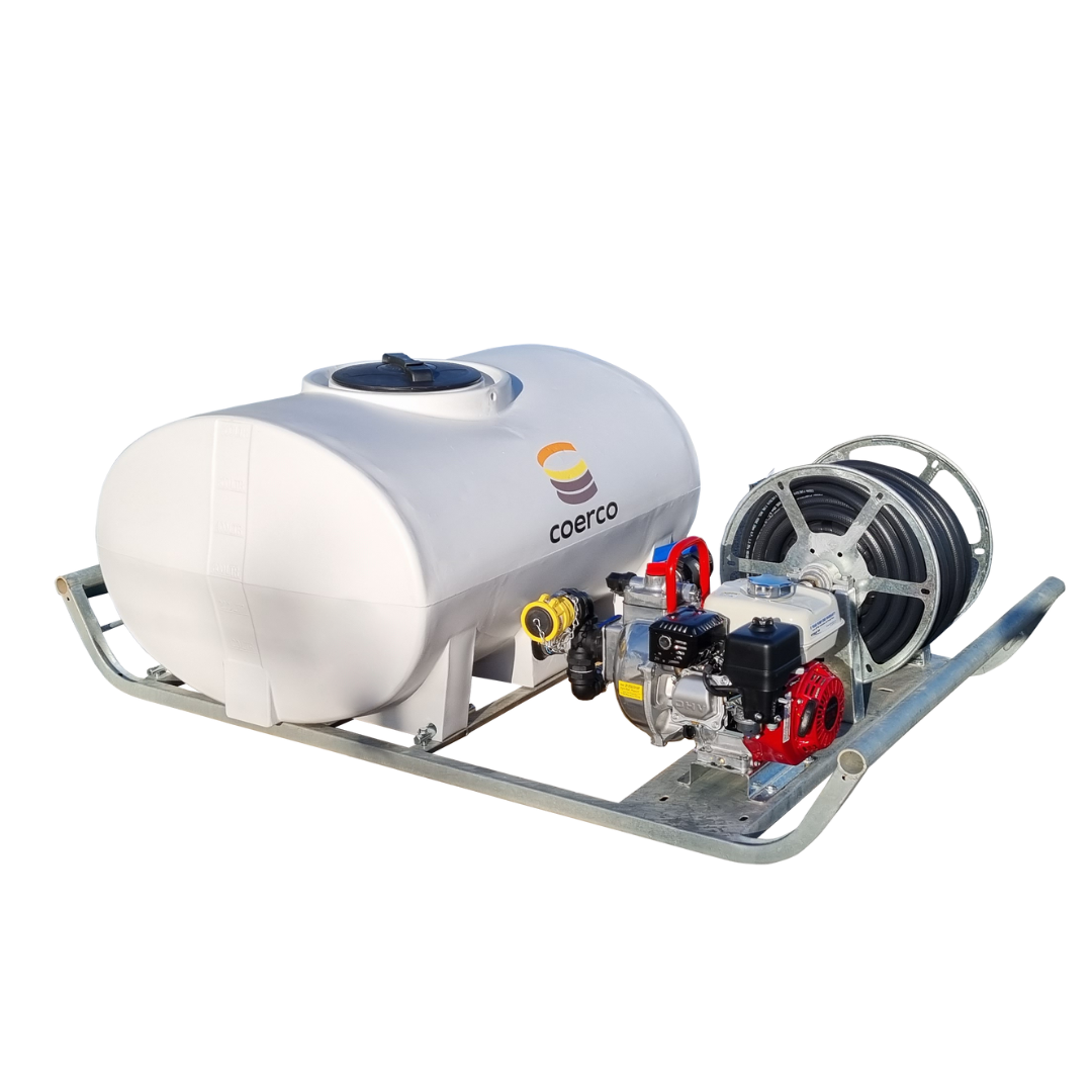 600L Industrial Skid Mounted Firefighting Unit with Australian Fire Chief Pump (450LPM/750kPa) - Ideal for Wildfire Protection, Industrial Safety & Emergency Response