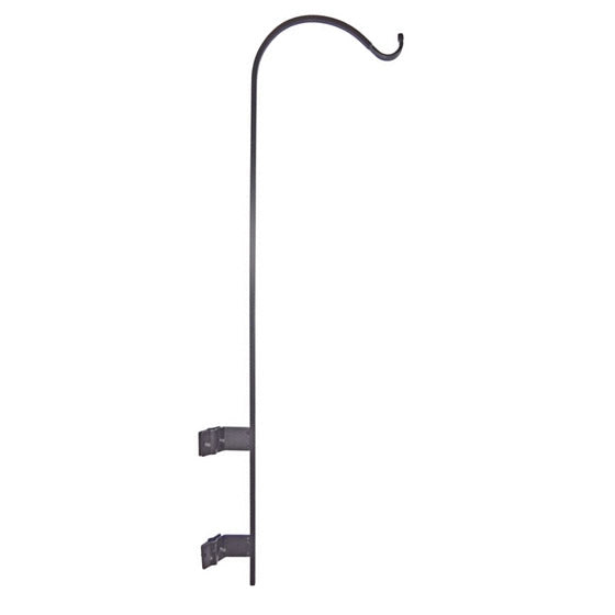 Sturdy Iron Rail Baluster Mount Hanger - Heavy Duty Metal Stair Railing Bracket for Indoor/Outdoor Staircase Safety & Home Decor