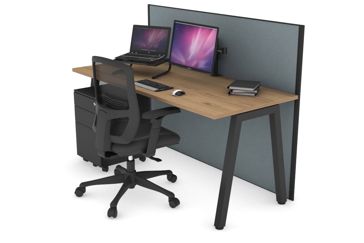 Horizon Quadro A Legs Office Desk - 1600L x 700W Modern Workstation for Home & Office - Perfect for Remote Work, Study & Professional Workspaces