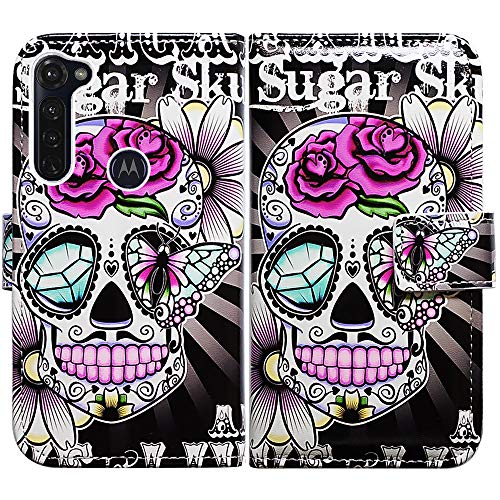Purple Flower Sugar Skull