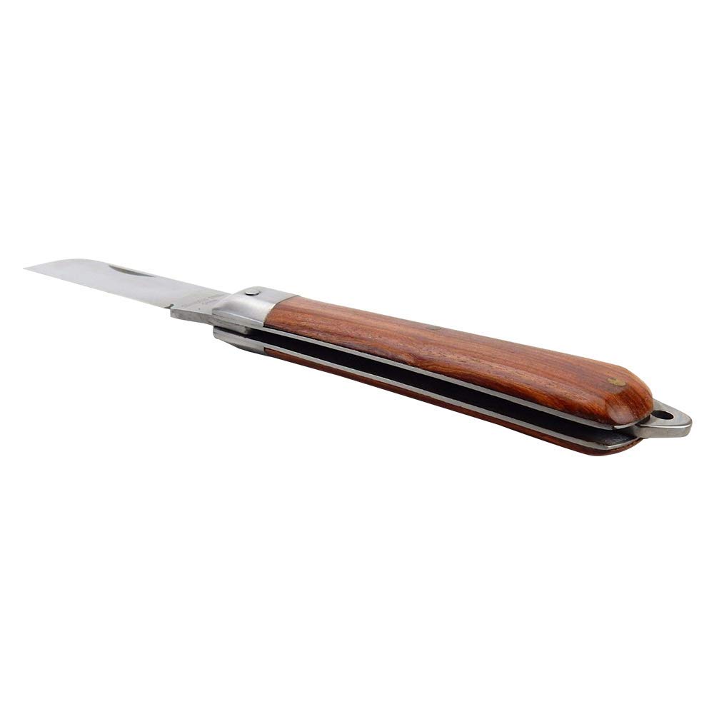 24 Pack Morris Pocket Knives - Multi-Purpose Electrician Knives with Coping Blade for Skinning Small Wires & Cables - Bulk Utility Knives for Electricians, DIYers & Outdoor Enthusiasts - Perfect for Home Repairs, Camping & Crafting
