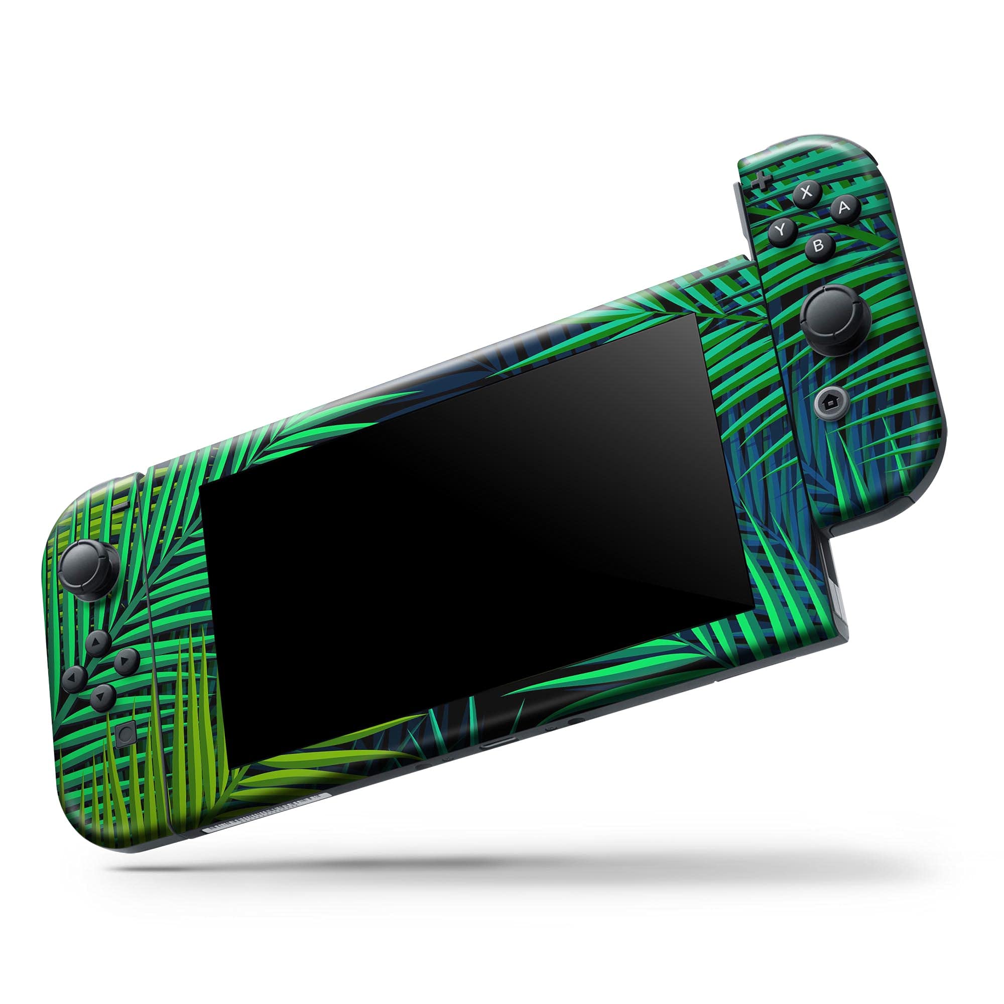 Nintendo Switch Pro Controller Skin - Retro Summer Jungle Vinyl Wrap Cover | Scratch-Resistant, Removable Protective Decal | Perfect for Gaming, Travel & Collectors