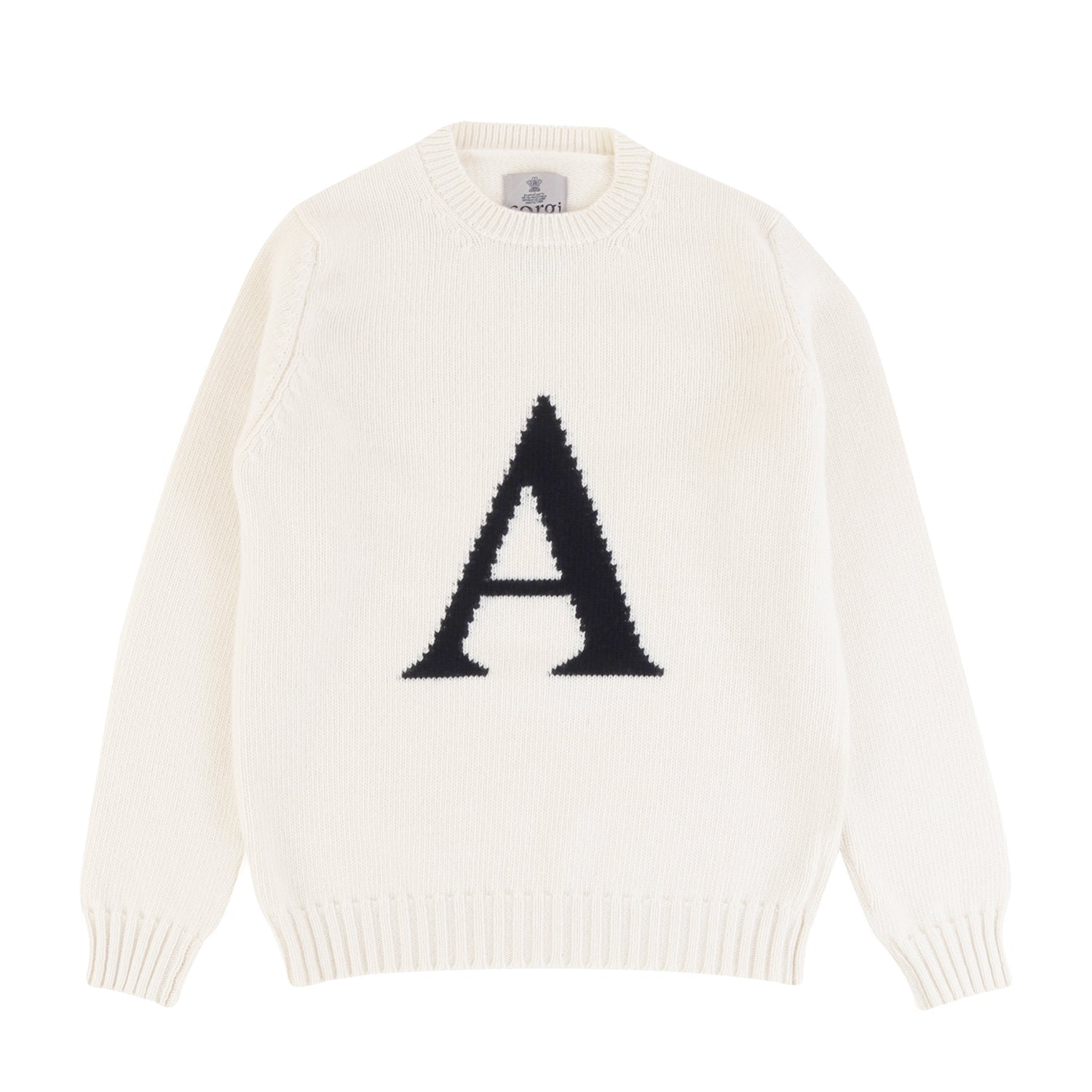 Women's Letter Print Sweater - Cozy Pullover with Stylish Alphabet Design for Casual Outfits & Winter Layering