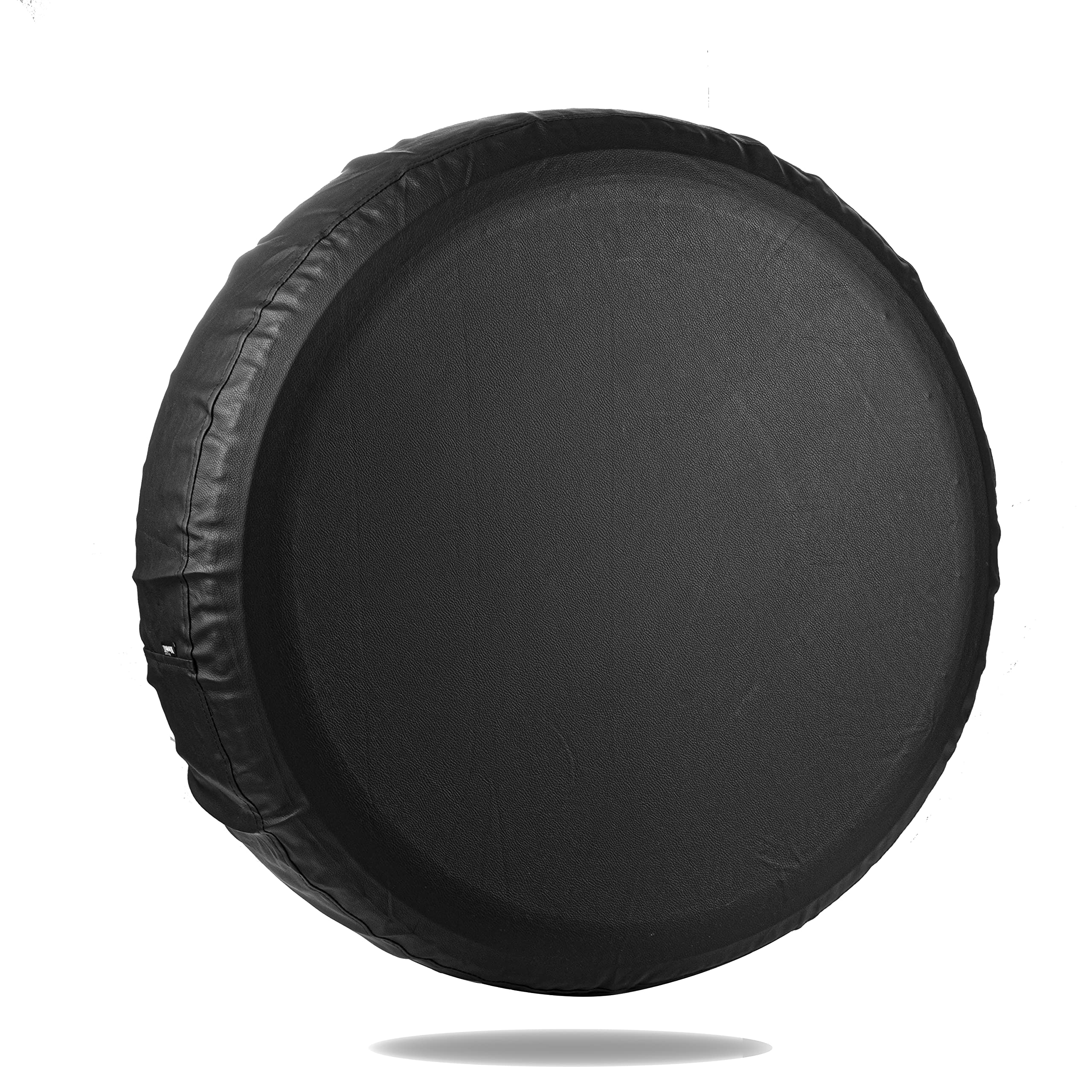Moonet PVC Leather Spare Tire Wheel Cover - Universal Fit for Cars, Trucks, SUVs, Campers & RVs (22-23 inch Wheel Diameter) - Durable Black Tire Protector for Off-Road Adventures & Outdoor Travel
