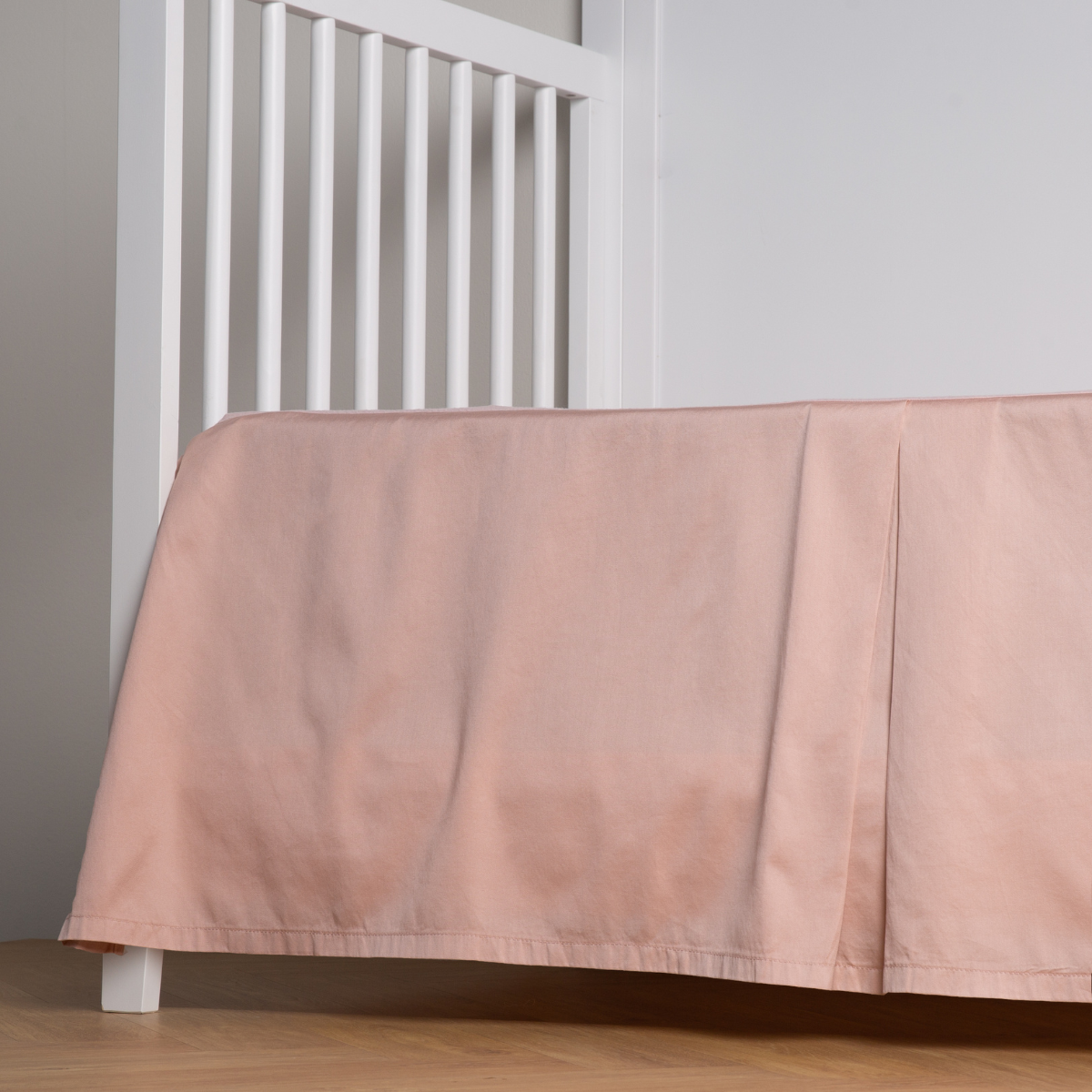 Bria Crib Skirt - Soft & Breathable Baby Crib Bed Skirt for Girls & Boys - Perfect for Nursery Decor & Baby Shower Gifts