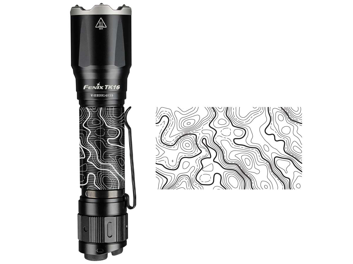 Fenix TK16 V2.0 Tactical Flashlight - 1000 Lumens, Rechargeable LED Flashlight for Camping, Hiking, Emergency & Outdoor Adventures