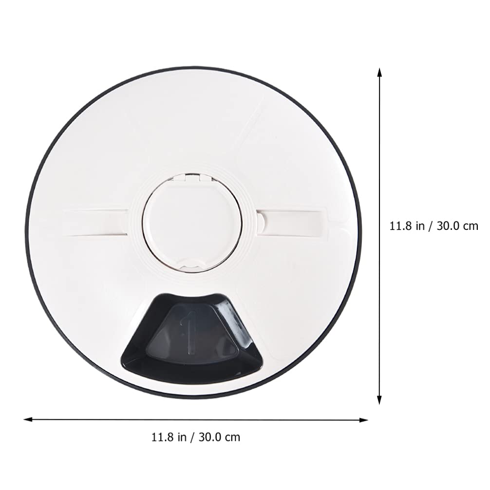 Balacoo Automatic Pet Feeder - Digital Cat & Dog Food Dispenser for Wet/Dry Food, ABS Bowl - Perfect for Puppy, Kitten & Small Pets - Ideal for Home, Travel & Busy Pet Owners