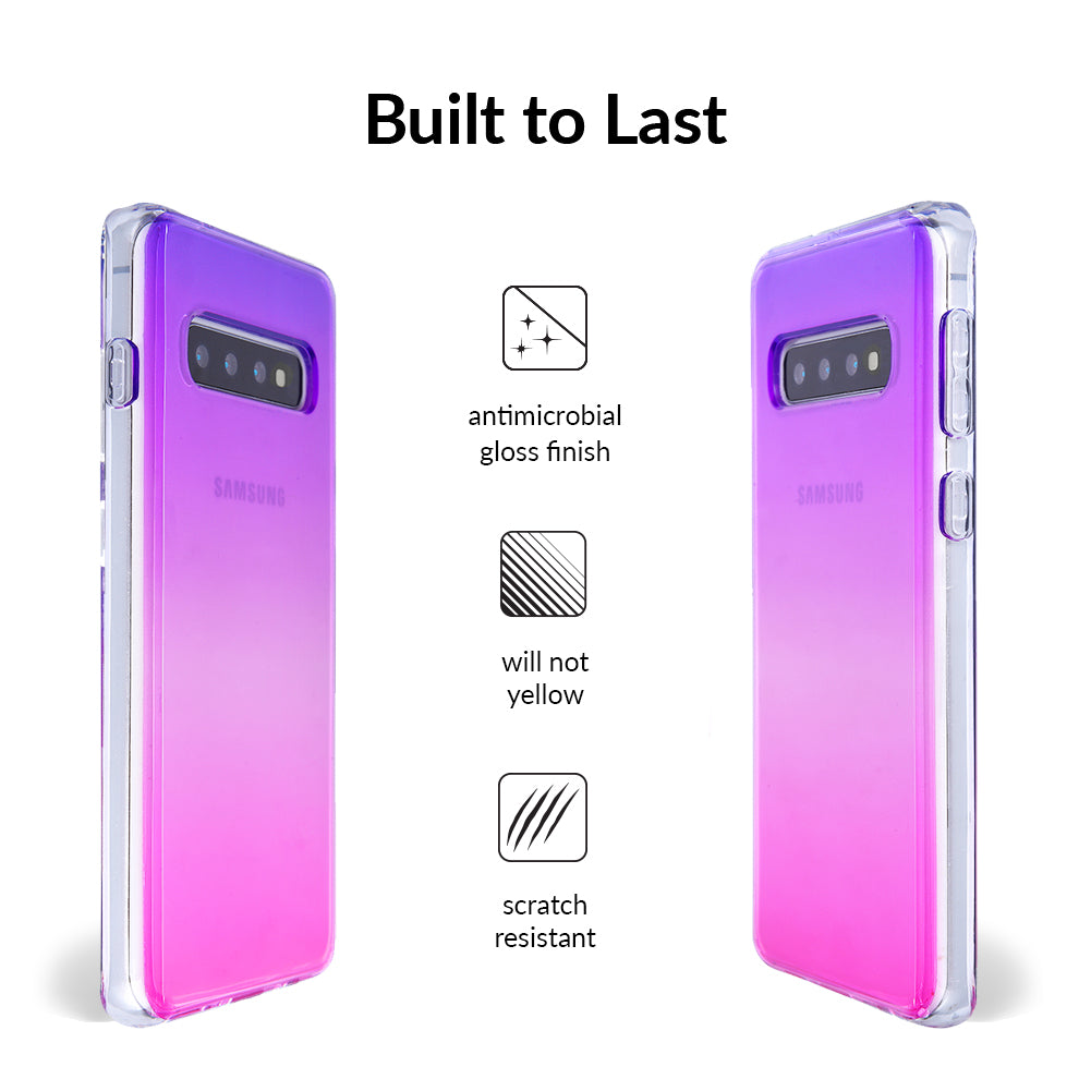 Violet Ombre Samsung Phone Case - Trendy Gradient Color Protective Cover for Samsung Galaxy S21/S20/Note 20 - Perfect for Everyday Use, Travel & Fashion Accessories