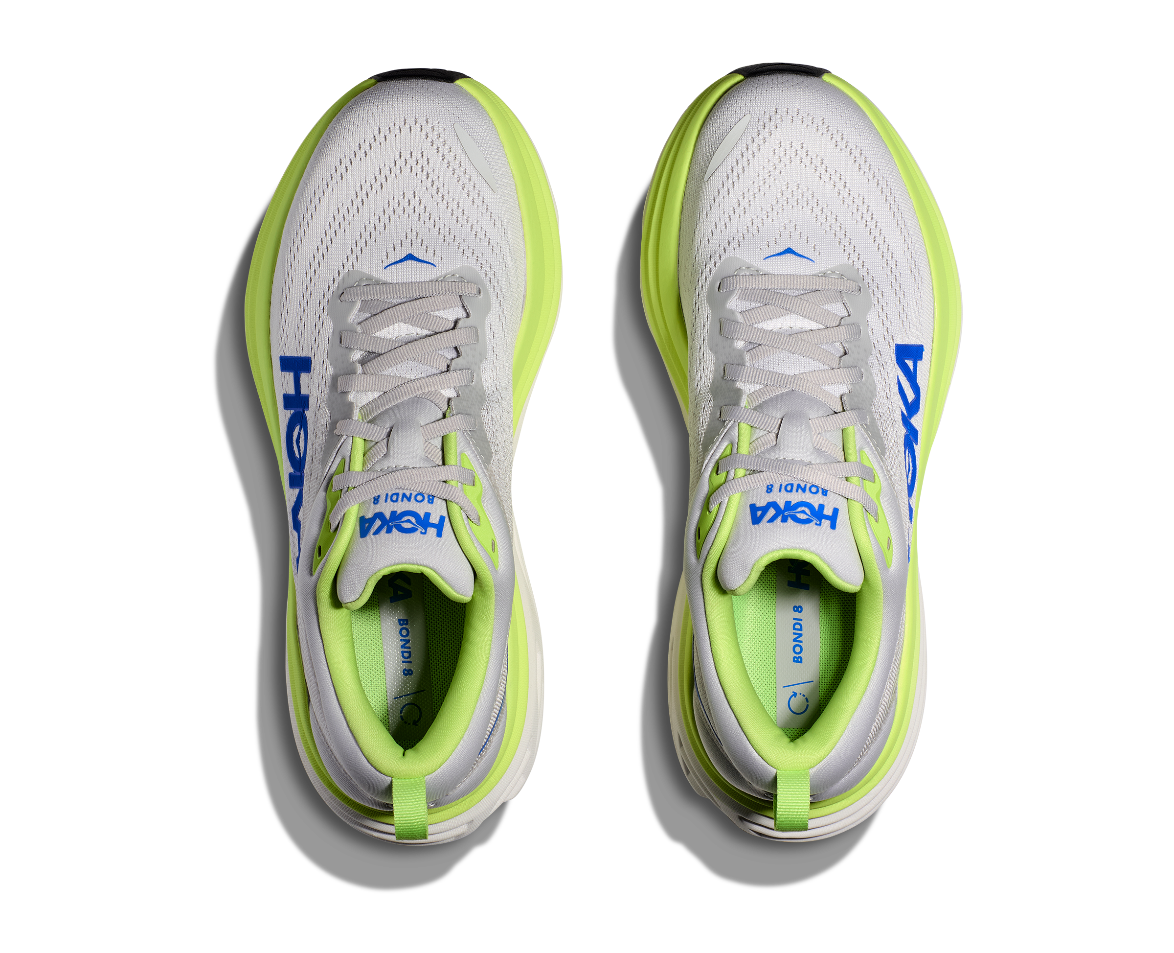 HOKA Bondi 8 Wide Running Shoes for Men - 2E Width Cushioned Sneakers for Long Distance Jogging & Walking | Perfect for Road Running, Gym Workouts & Everyday Comfort