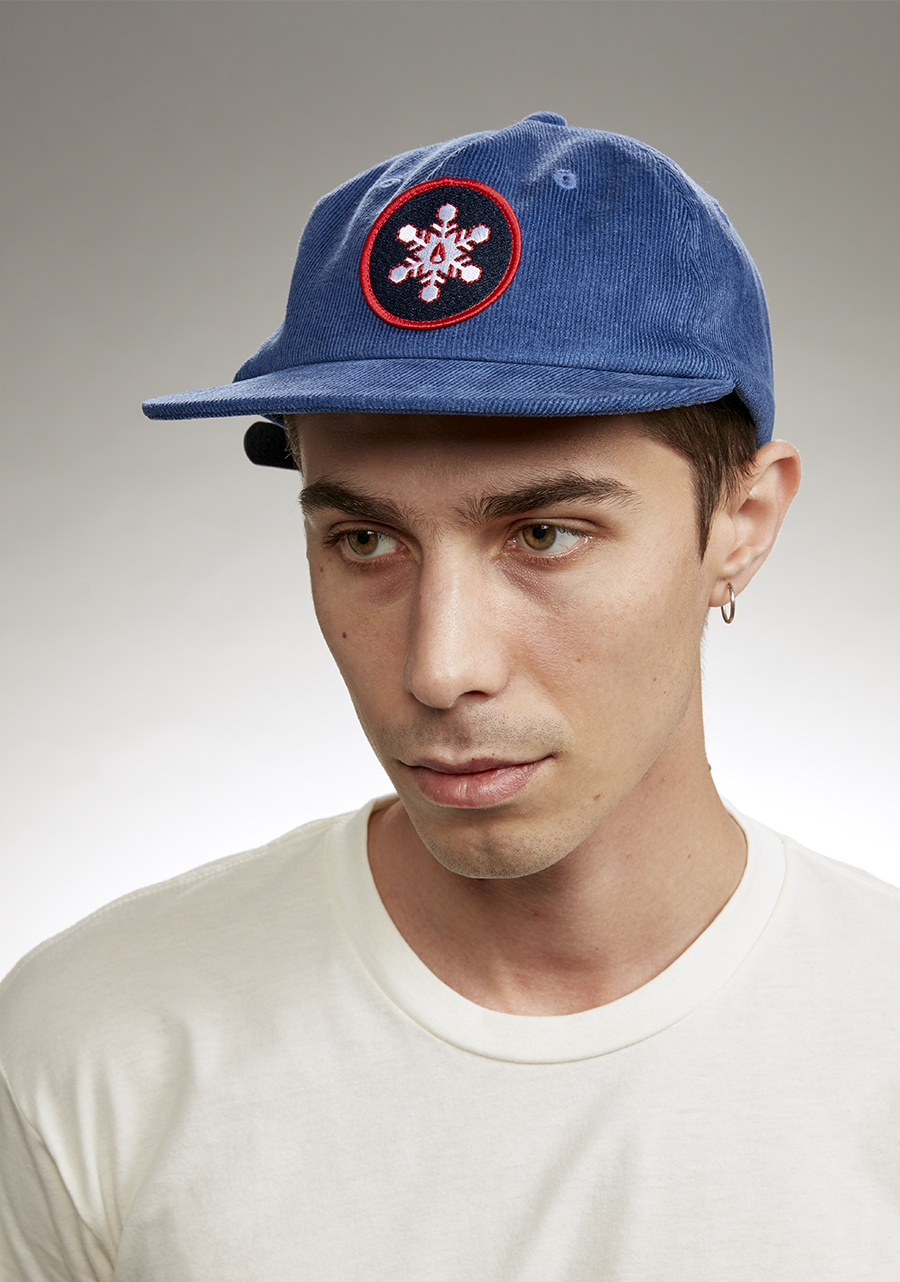 Krakta Strapback Hat - Blue & Navy Adjustable Baseball Cap for Men & Women - Perfect for Outdoor Sports, Casual Wear & Sun Protection
