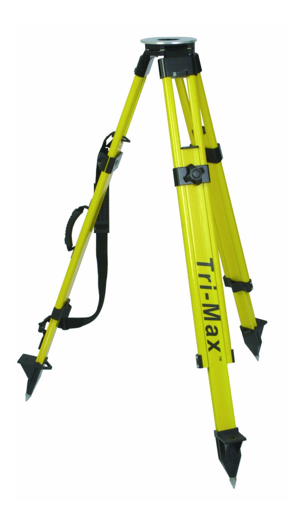 SECO Crain Tri-Max Standard Screw-Clamp Tripod - Heavy Duty Fiberglass Legs, Extends to 71 Inches (1.8m), 17lb (7.7kg) - Professional Photography, Videography & Surveying Equipment for Outdoor & Studio Use