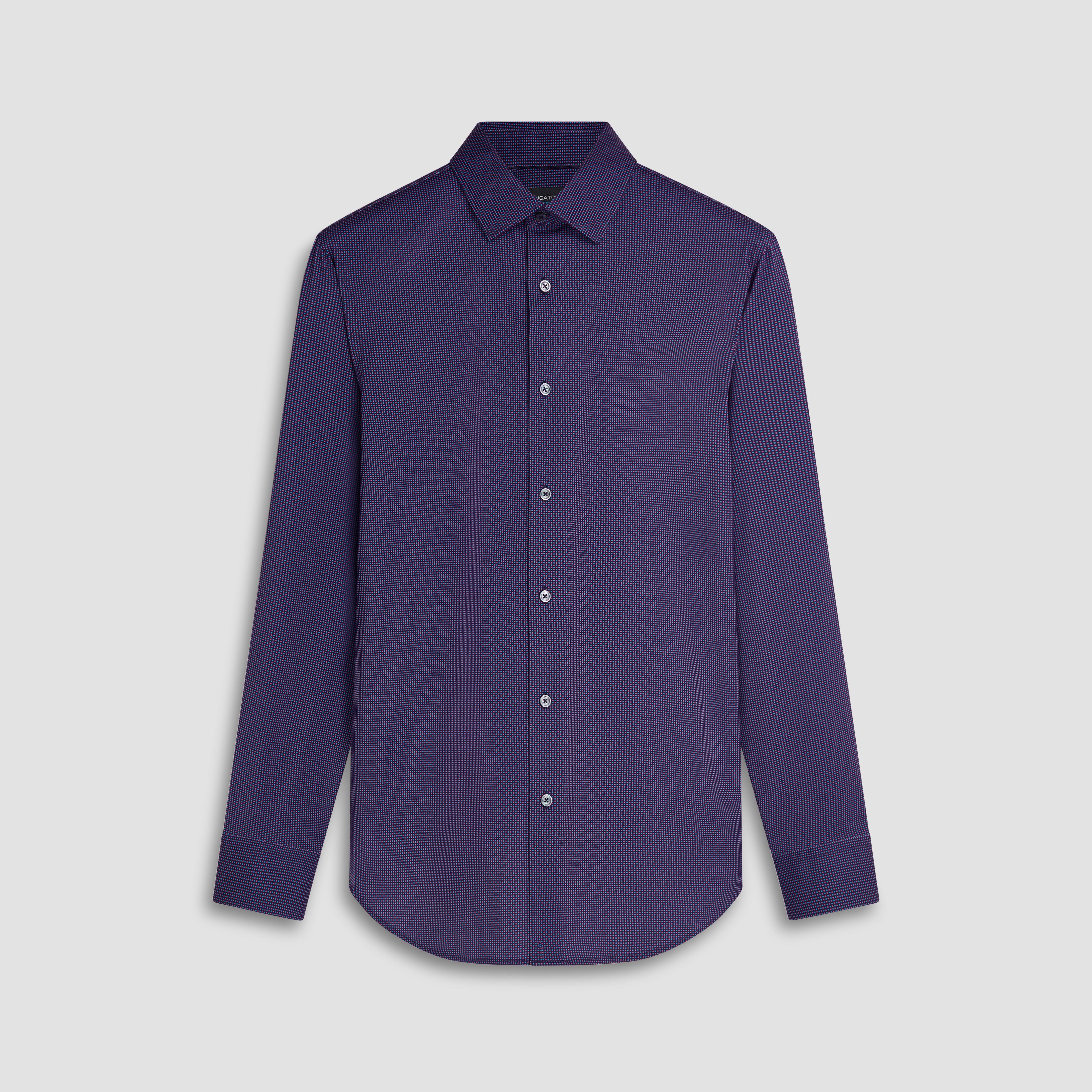 James Confetti Print OoohCotton Shirt - Stylish Casual Button-Up for Men | Perfect for Parties, Office & Everyday Wear