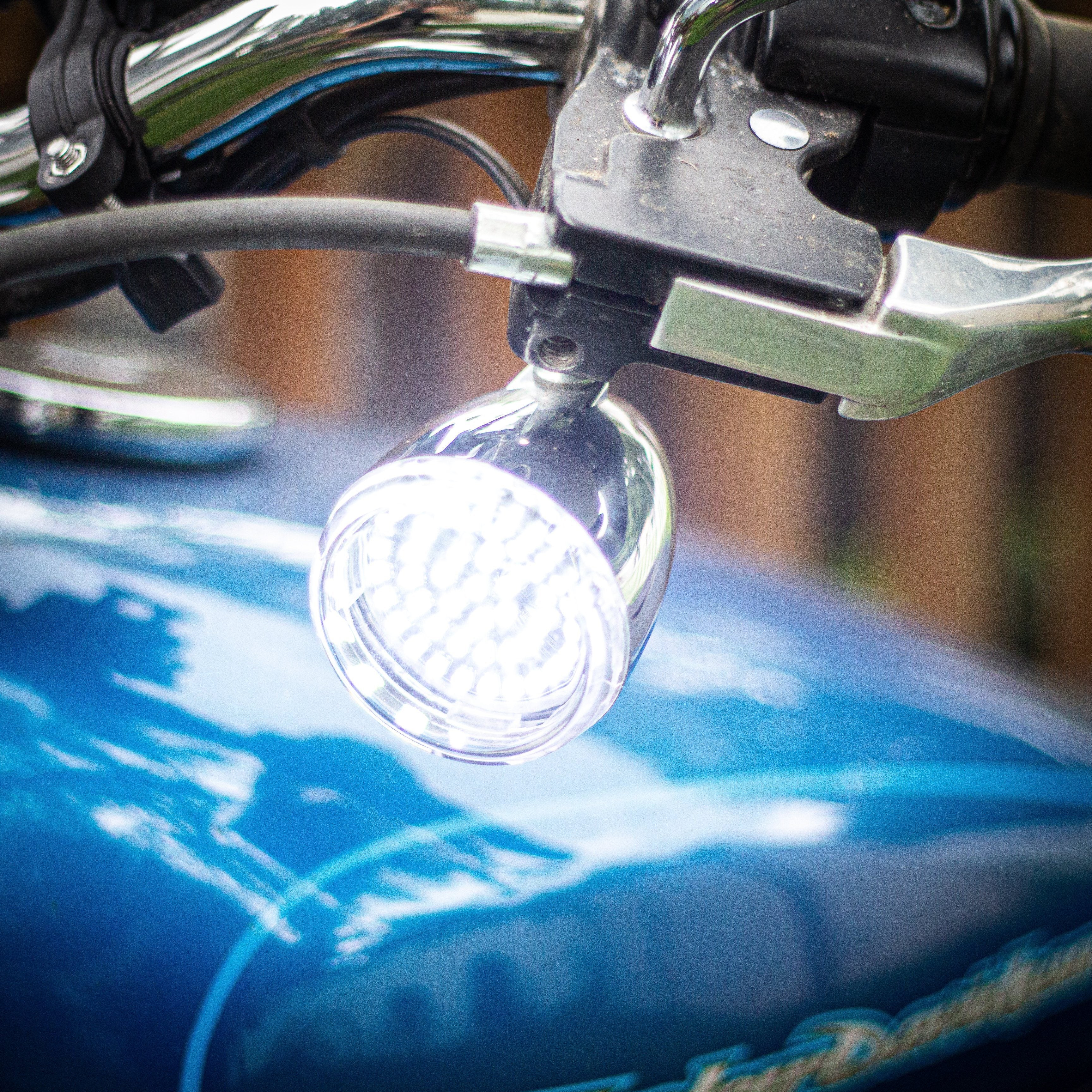 Eagle Lights Midnight Edition LED Turn Signal Kit for Harley Davidson - 1157 Front & Rear Bulbs - High Visibility Day & Night Riding - Perfect for Custom Motorcycles & Cruisers