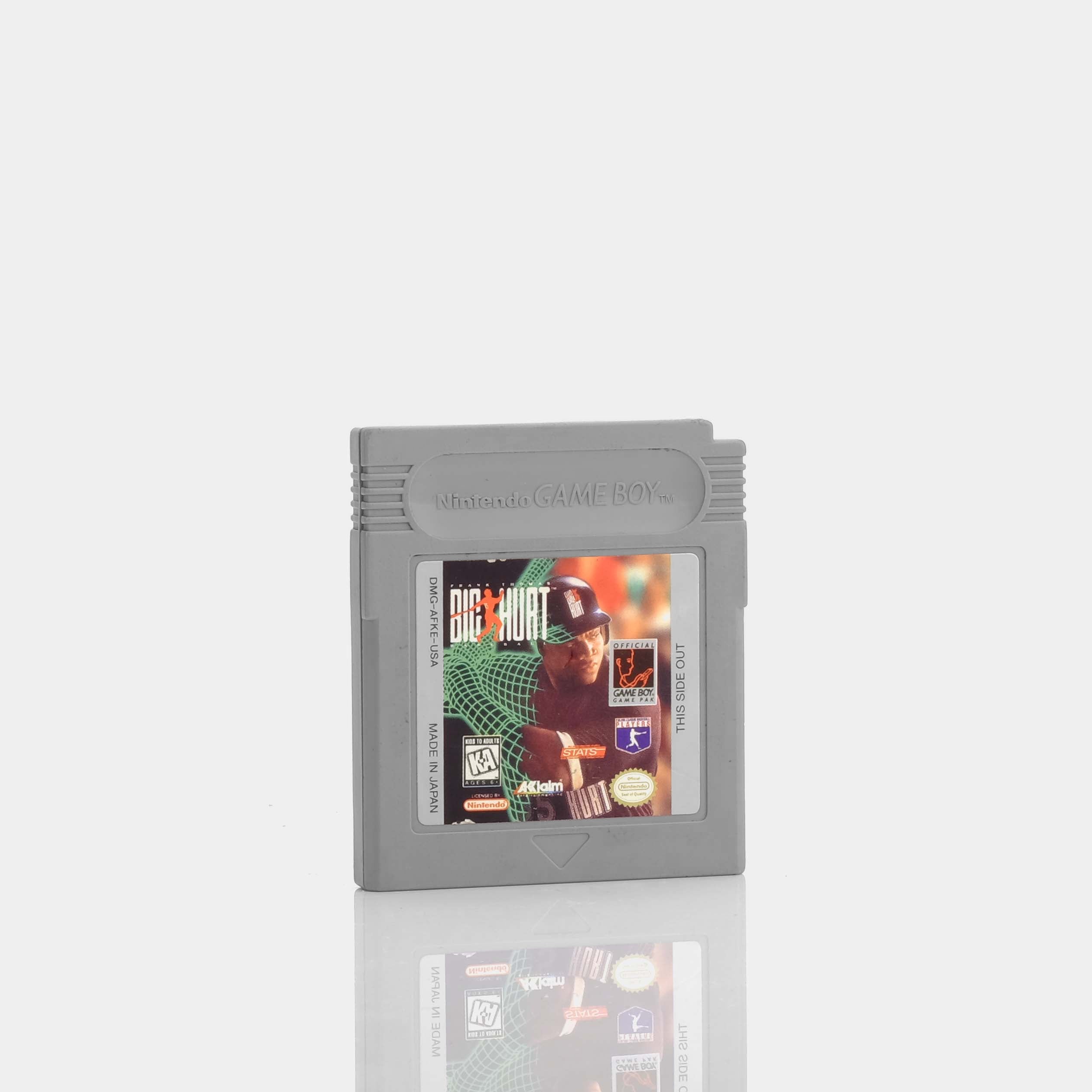 Big Hurt Baseball (1995) Game Boy Game - Classic Retro Sports Video Game for Nintendo Game Boy - Perfect for Baseball Fans & Vintage Gaming Collectors