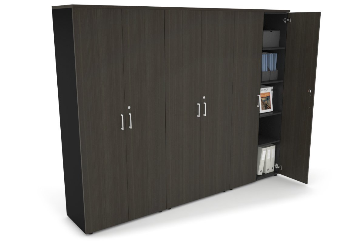 Large Storage Cabinet with Wide Doors - 94.5