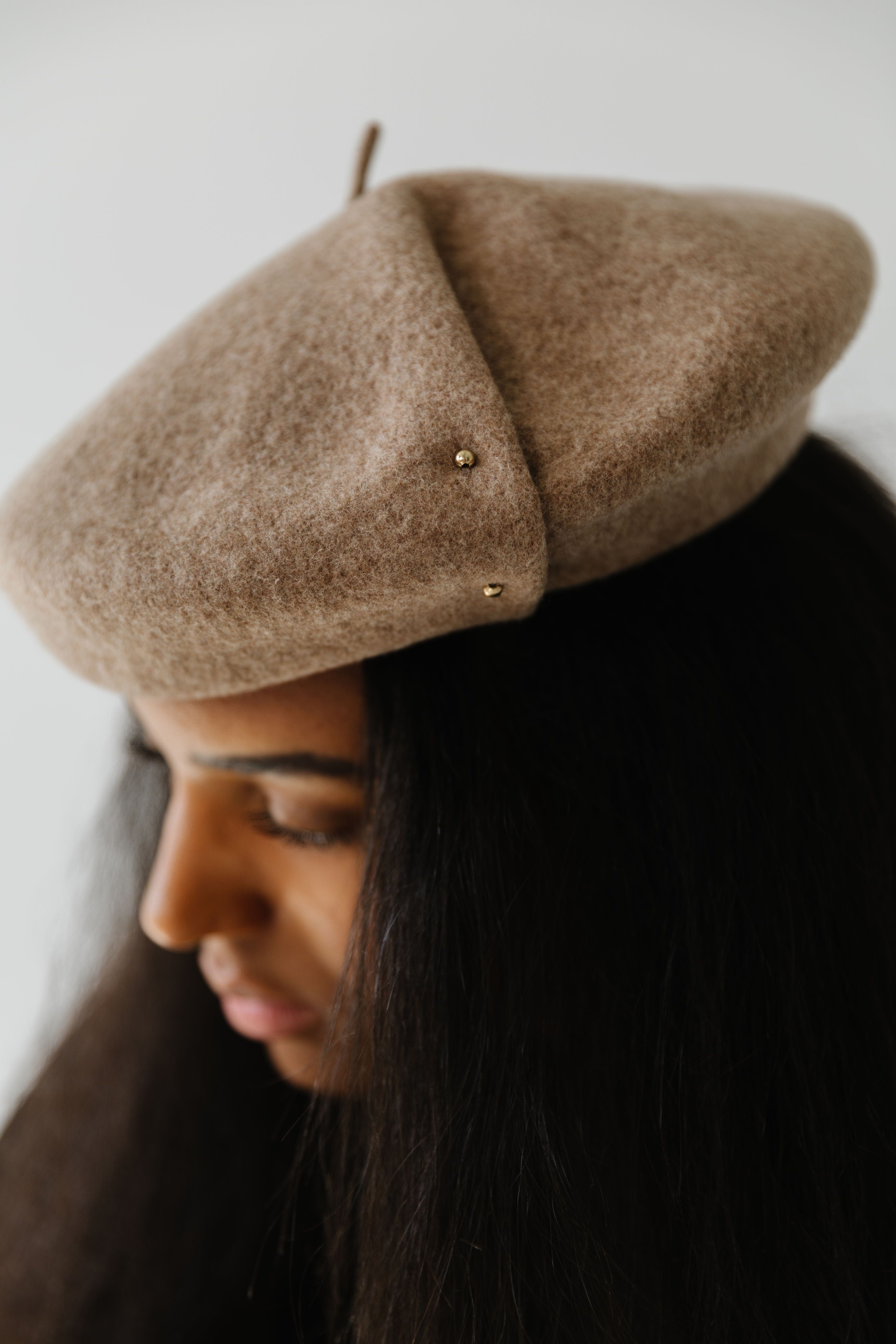 Lola Beret - Stylish Wool Beret Hat for Women | Fashionable French Cloche Cap for Fall & Winter | Perfect for Outfits, Parties, and Travel Accessories