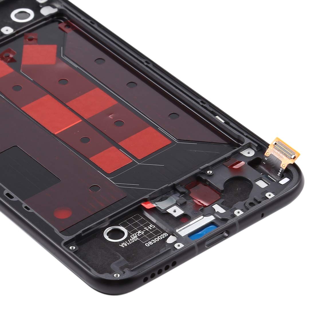 Huawei Nova 5 Pro OLED LCD Screen Replacement - Full Digitizer Assembly with Frame - DIY Repair Kit for Cracked or Damaged Display