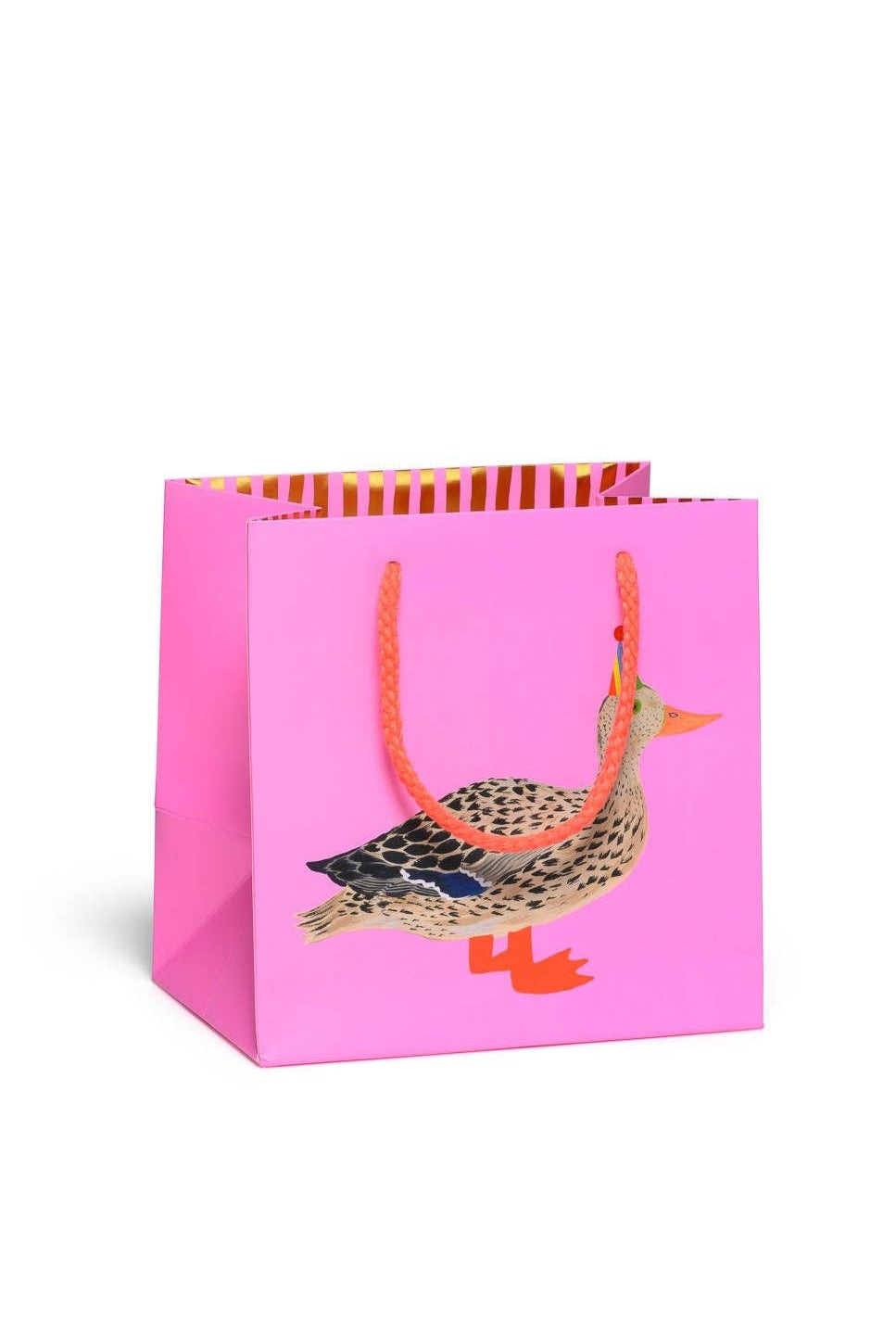 Quacky Duck Themed Birthday Gift Bags - Small Party Favor Pouches for Kids Birthday Parties, Baby Showers & Celebrations