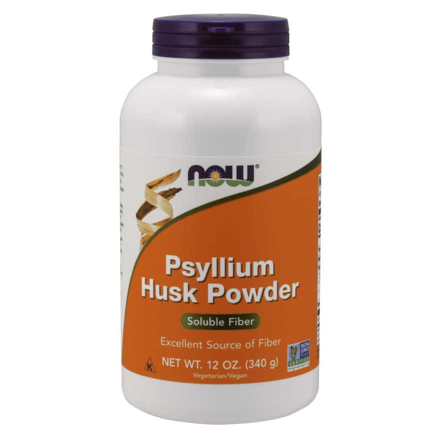 NOW Psyllium Husk Powder - 100% Pure Natural Fiber Supplement for Digestive Health & Weight Management - Perfect for Smoothies, Baking & Daily Wellness Routine