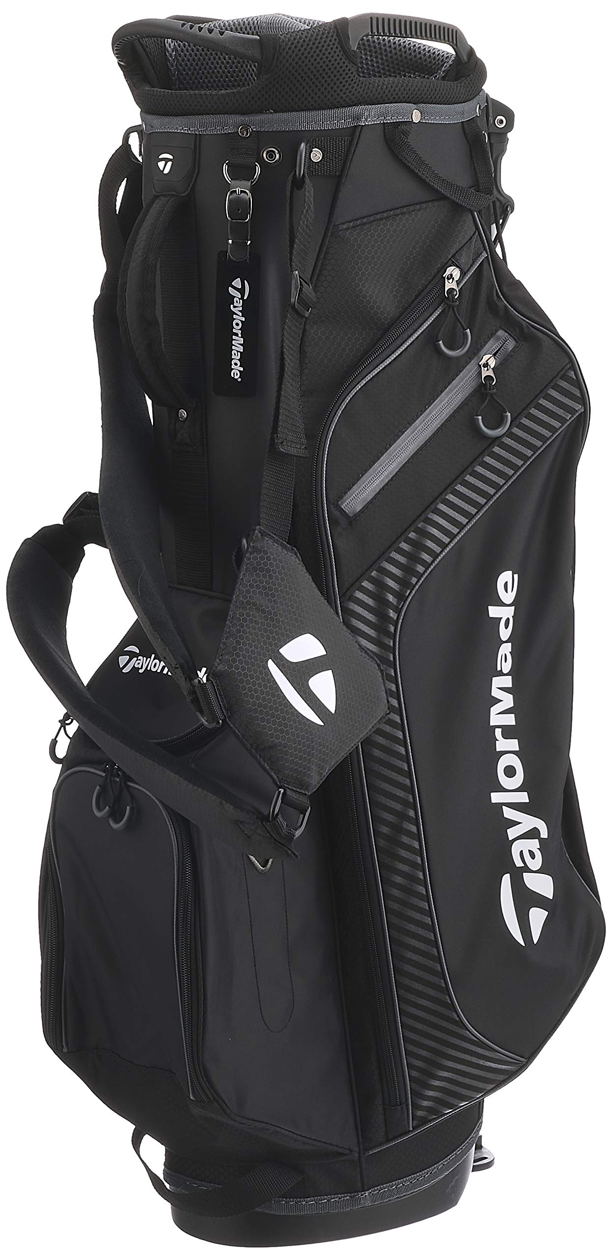 TaylorMade Golf Caddy Bag TM - Lightweight 4-Way Stand Carry Bag for Men | Perfect for Driving Range, Course Play & Travel | Durable Golf Club Organizer