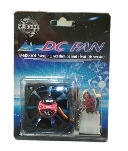 Evercool Brushless Fan 50x50x20mm - High Performance Cooling Fan with EC5020M12CA Model - Perfect for PC Cooling, Electronics Enclosures & DIY Projects