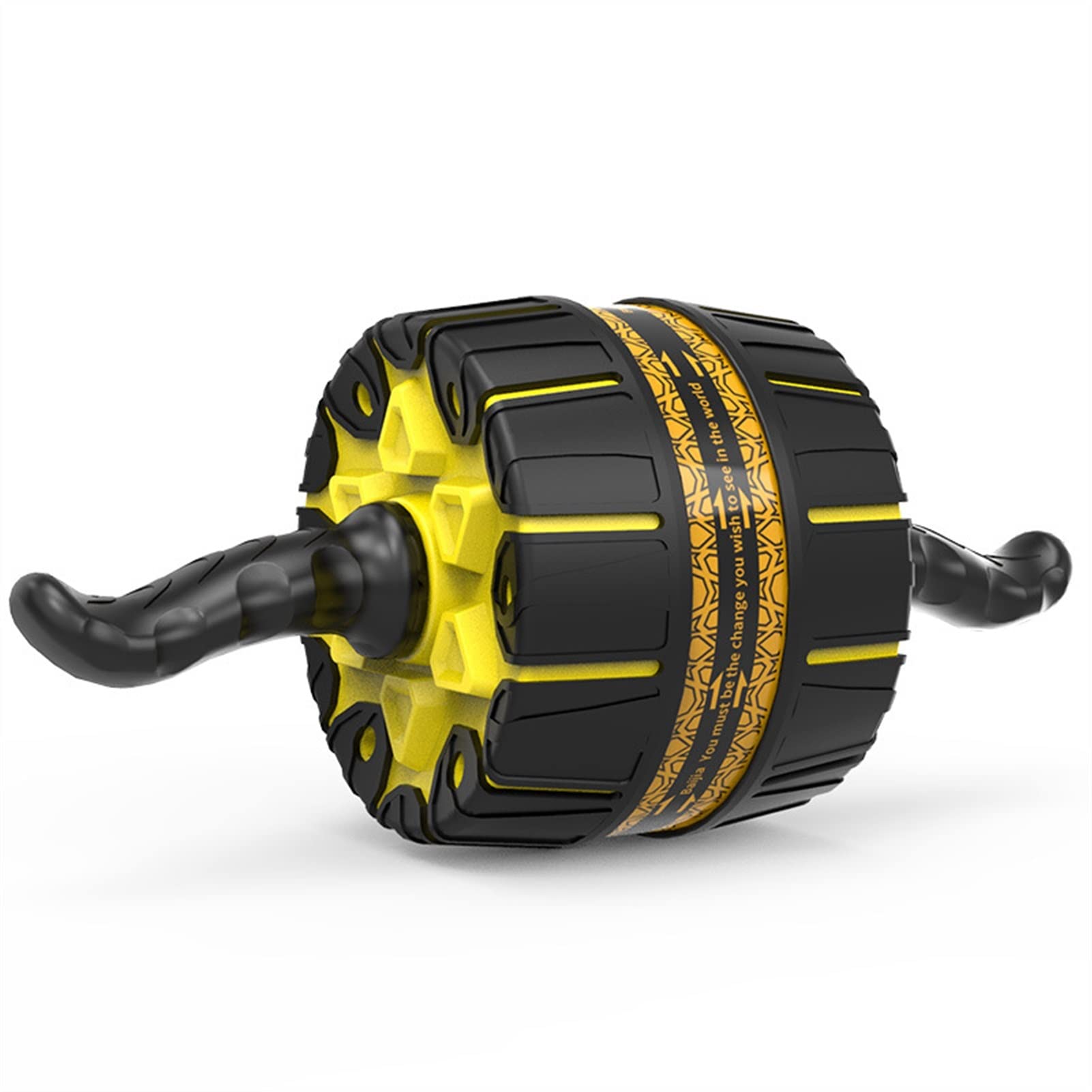 Ab Roller Wheel - Core Workout Equipment for Abdominal Exercise & Fitness Crunch | Portable Ab Roller for Home Gym, Strength Training & Toning - Perfect for Men & Women