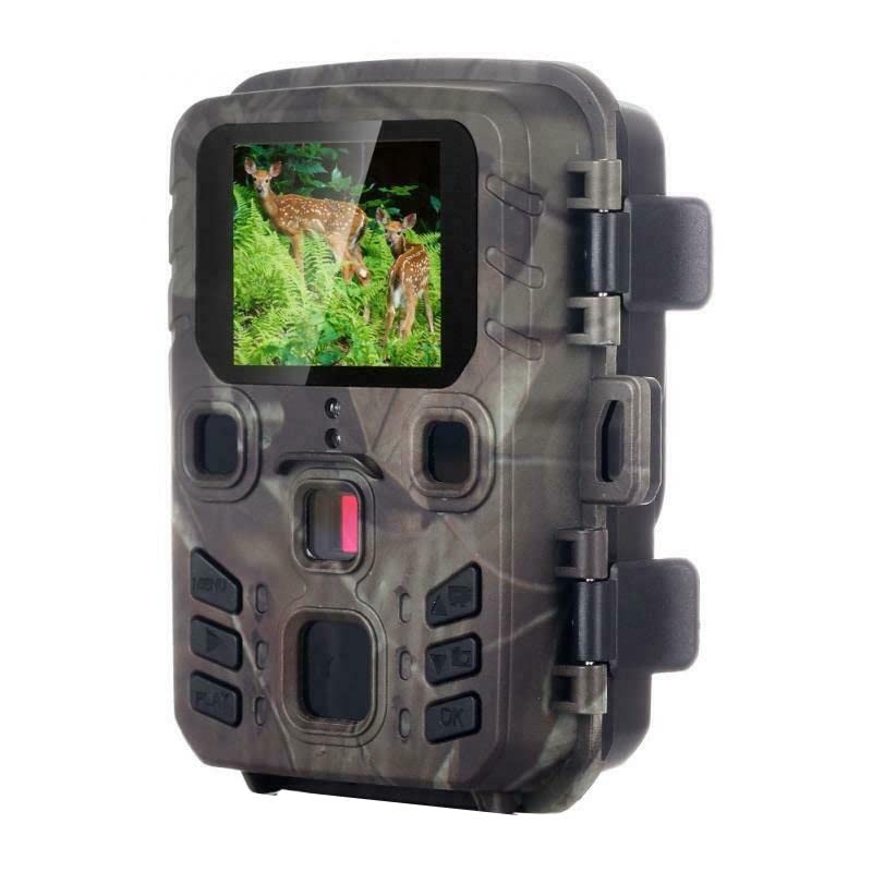 DUONIANHESJ 20MP Waterproof Hunting Camera with Night Vision & Infrared - Trail Camera for Wildlife Observation, Hunting Scouting, Outdoor Adventure, Camping Security, and Backyard Monitoring