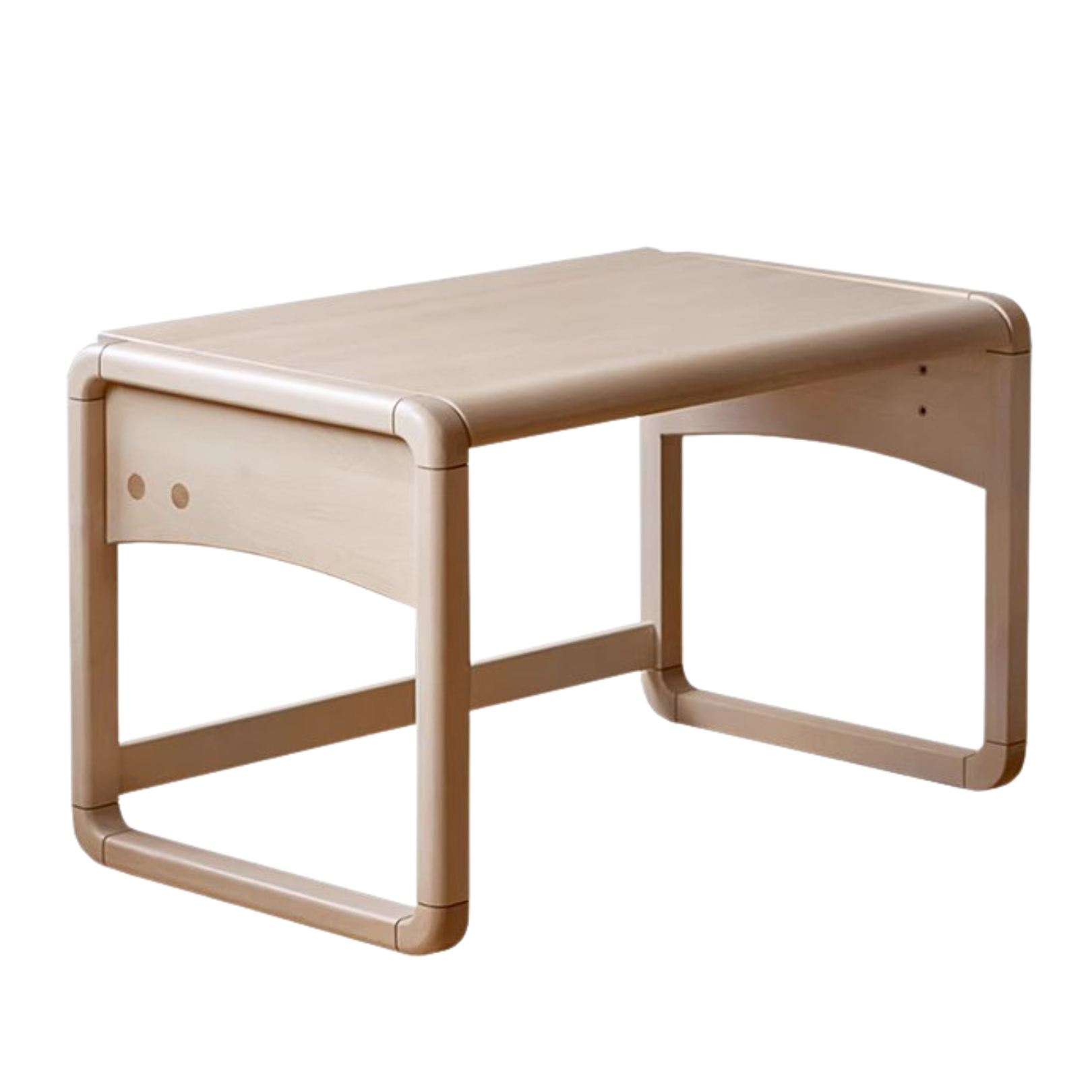 Handmade Solid Birch Wood Children's Writing Desk - Kids Study Table for Home & Classroom Learning Activities